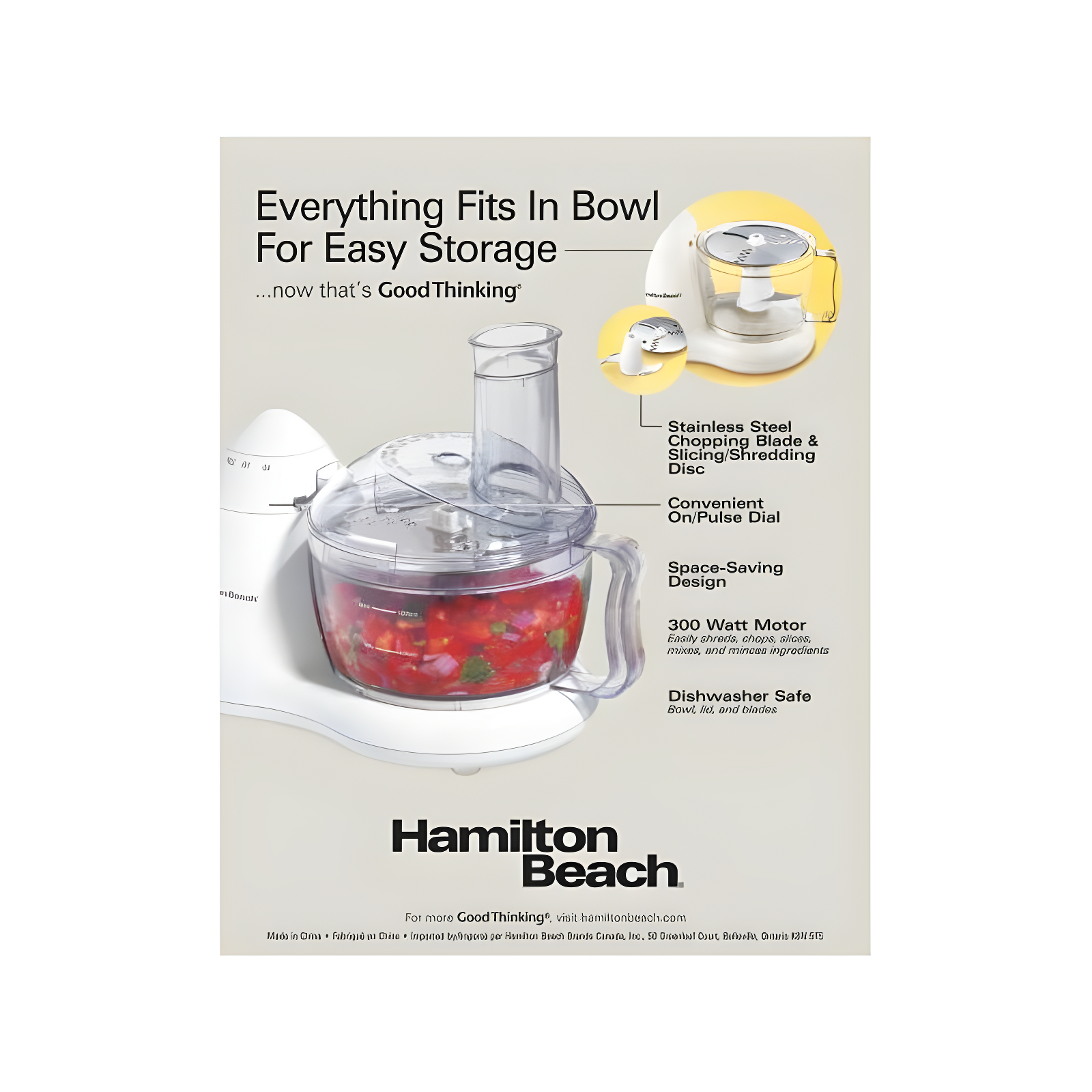 Hamilton Beach Hamilton Beach® Food Processor