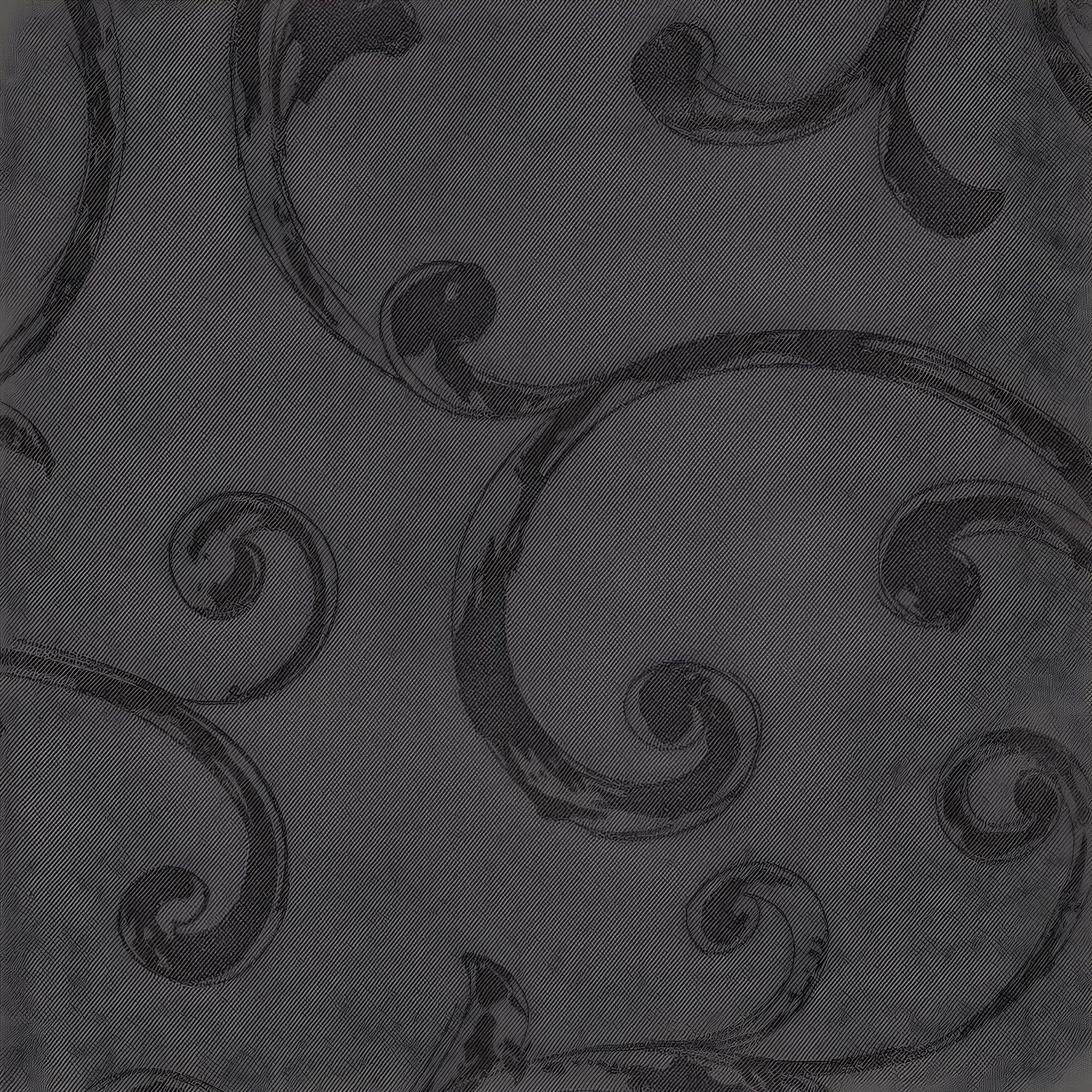 Mia Jacquard Scroll Blackout Window Curtain Panel - 52" x 84" - Gray - Elrene Home Fashions