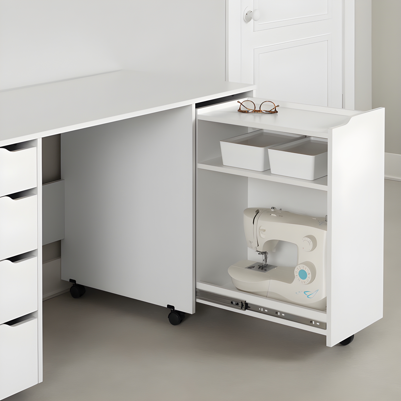 South Shore Crea Sewing Craft Table & Reviews | Wayfair