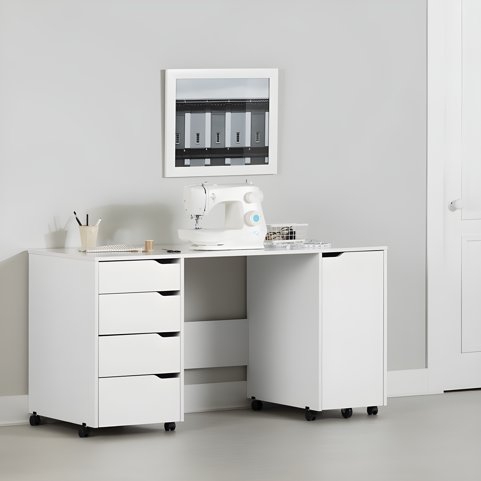 South Shore Crea Sewing Craft Table & Reviews | Wayfair