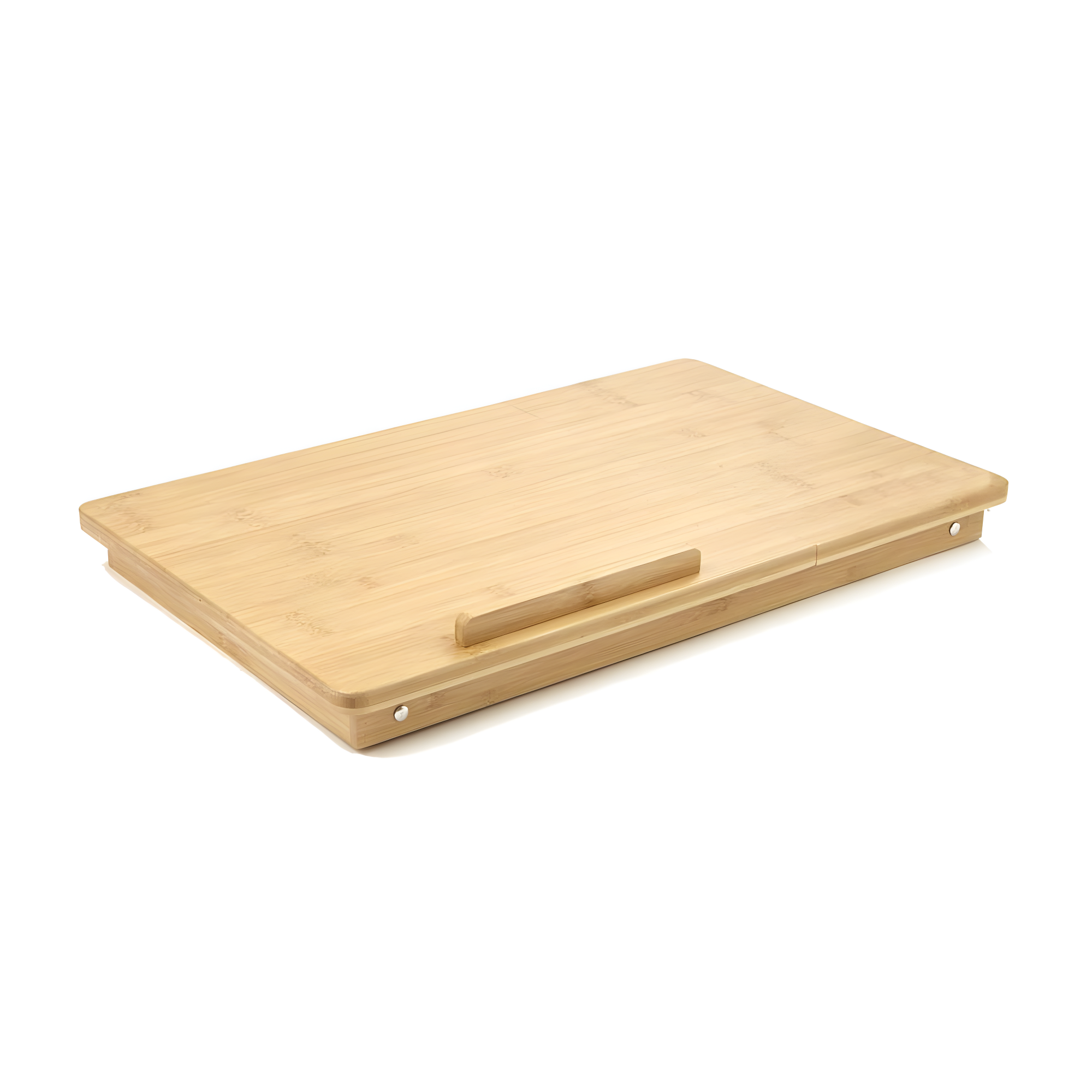 Mind Reader Lap Desk Laptop Stand, Bed Tray, Dorm Room, Folding Legs, Rayon From Bamboo, 19.75"L x 12"W x 8.25"H
