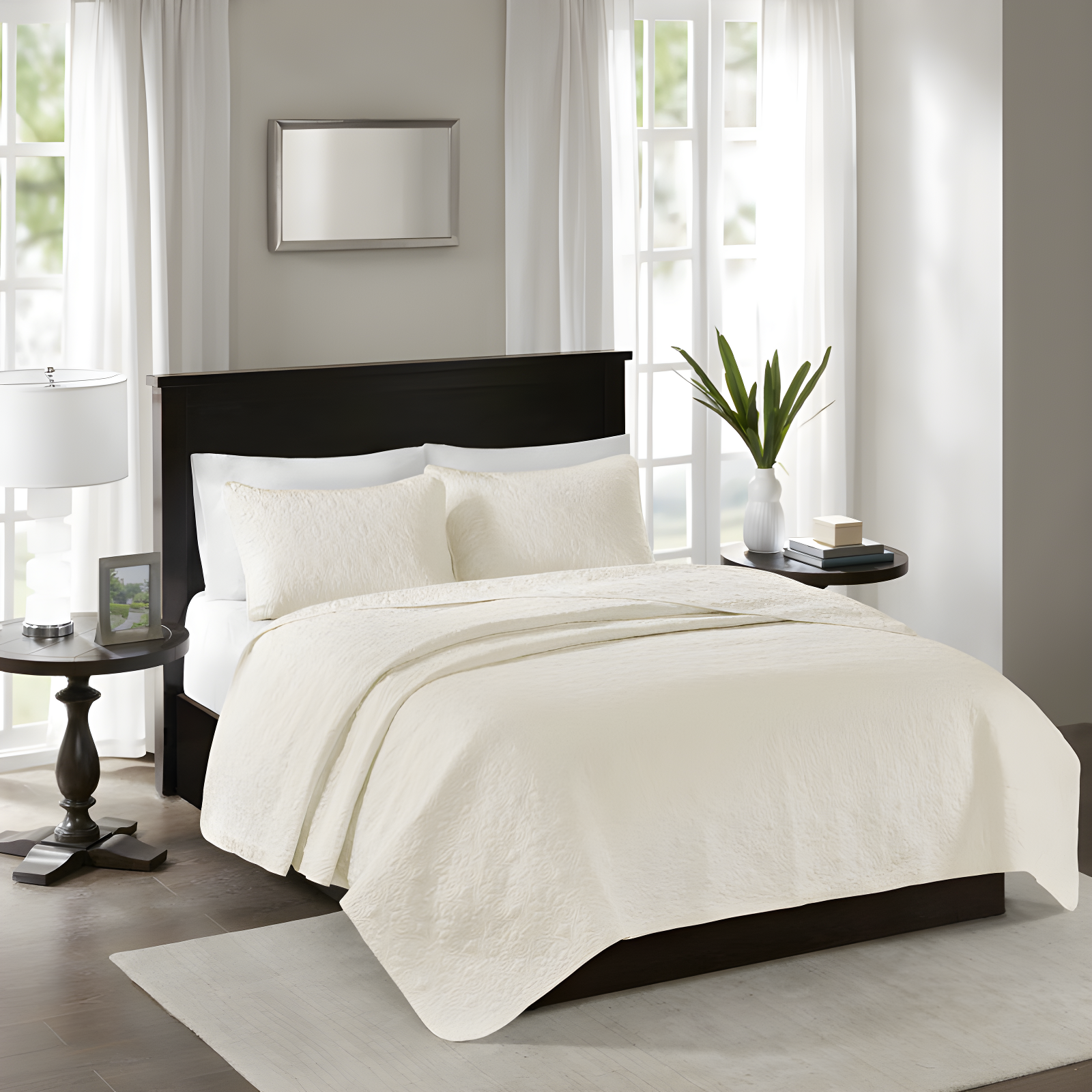 Madison Park Quebec Reversible Quilt Set