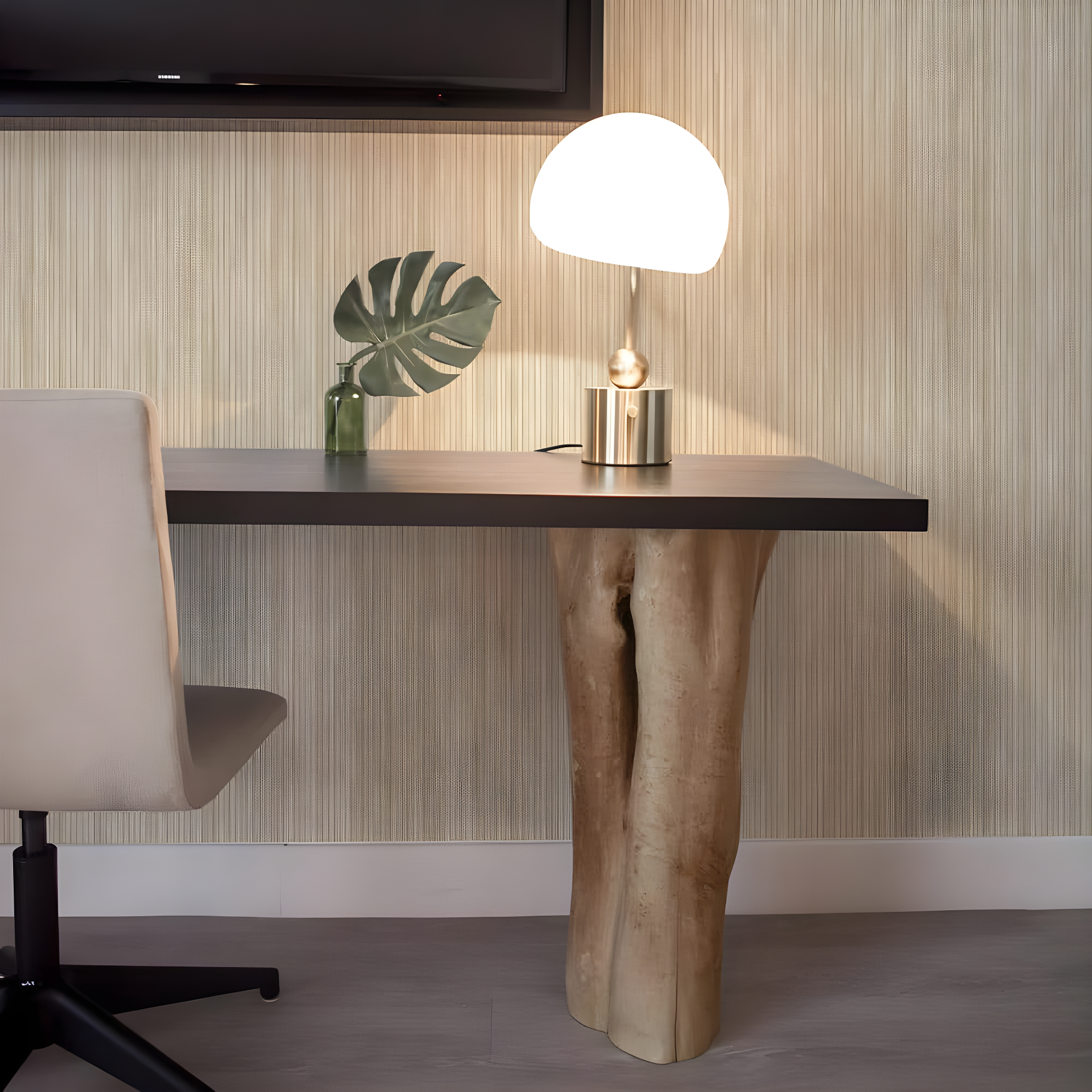 Tempaper & Co.® Faux Grasscloth Removable Peel and Stick Wallpaper, Textured Sand, 28 sq. ft.: Vinyl, Self-Adhesive, Beige