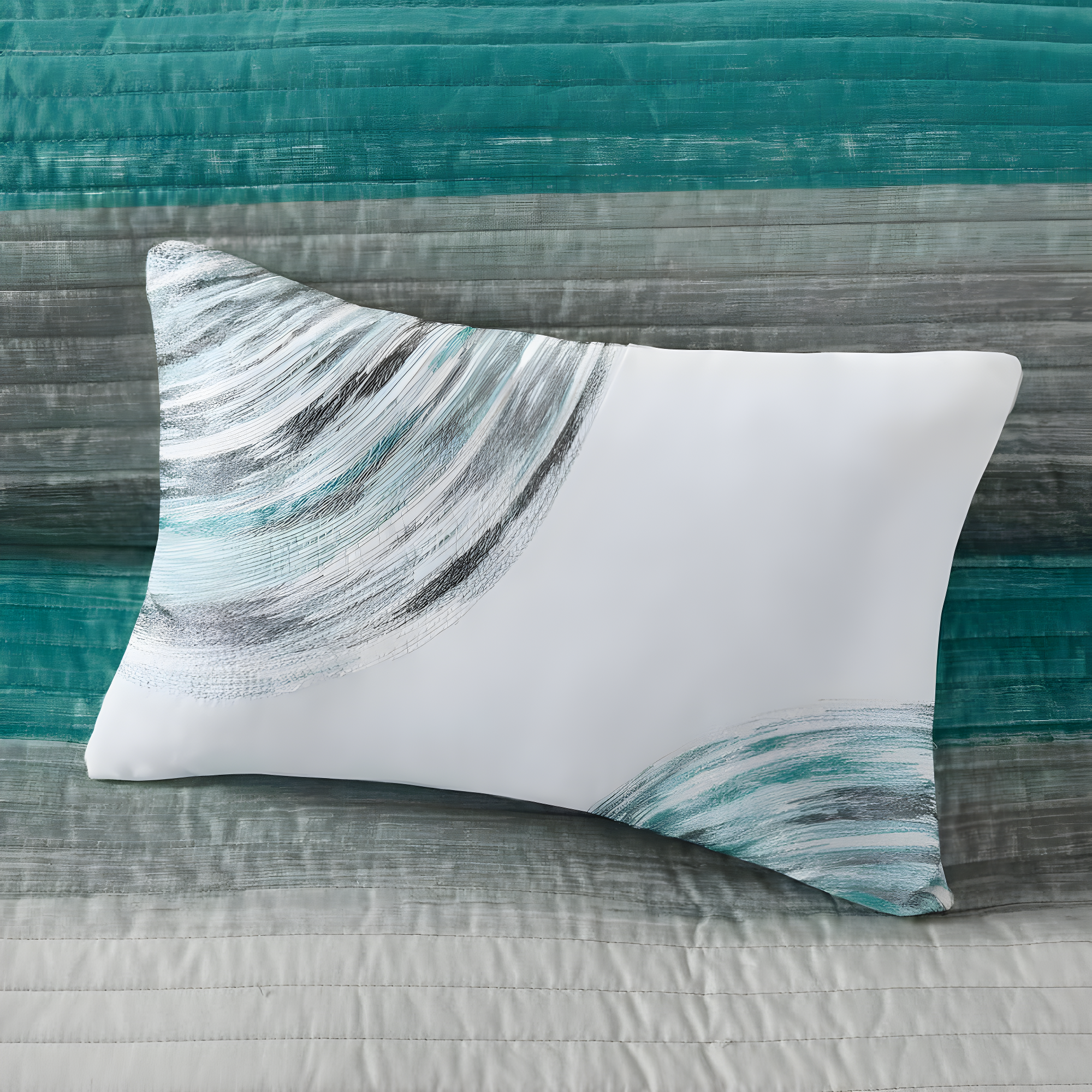 Madison Park Essentials Saben Microfiber Quilt Set with Cotton Bed Sheets