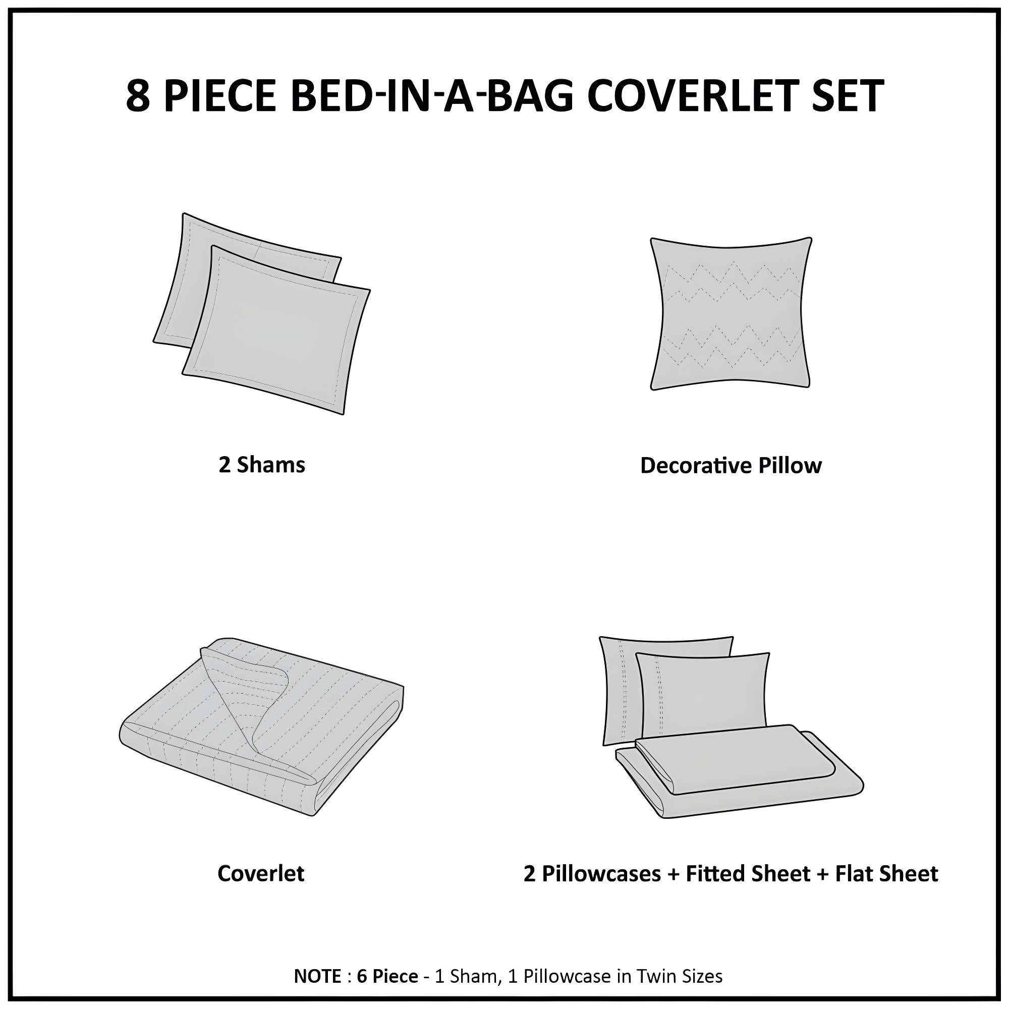Madison Park Essentials Saben Microfiber Quilt Set with Cotton Bed Sheets