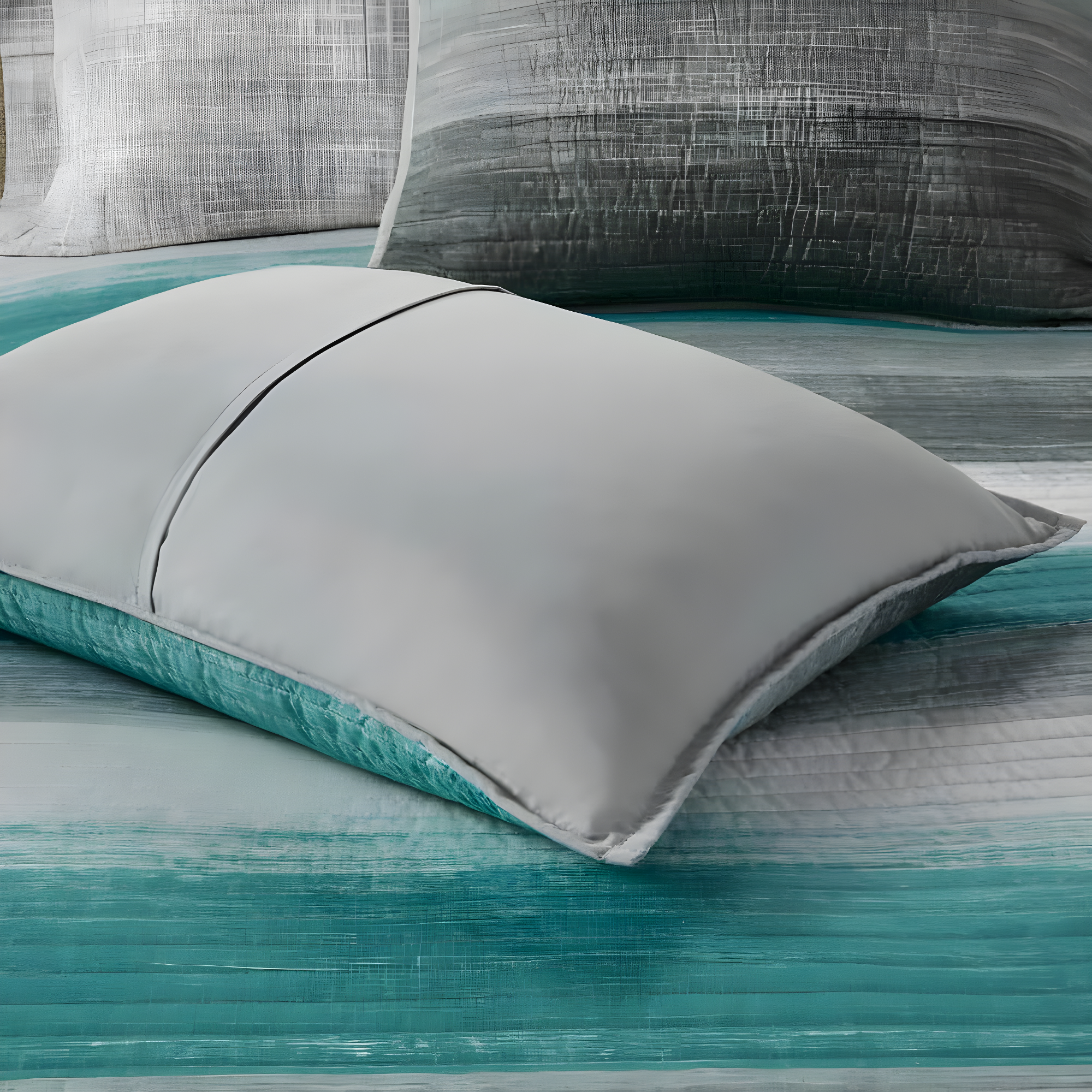 Madison Park Essentials Saben Microfiber Quilt Set with Cotton Bed Sheets