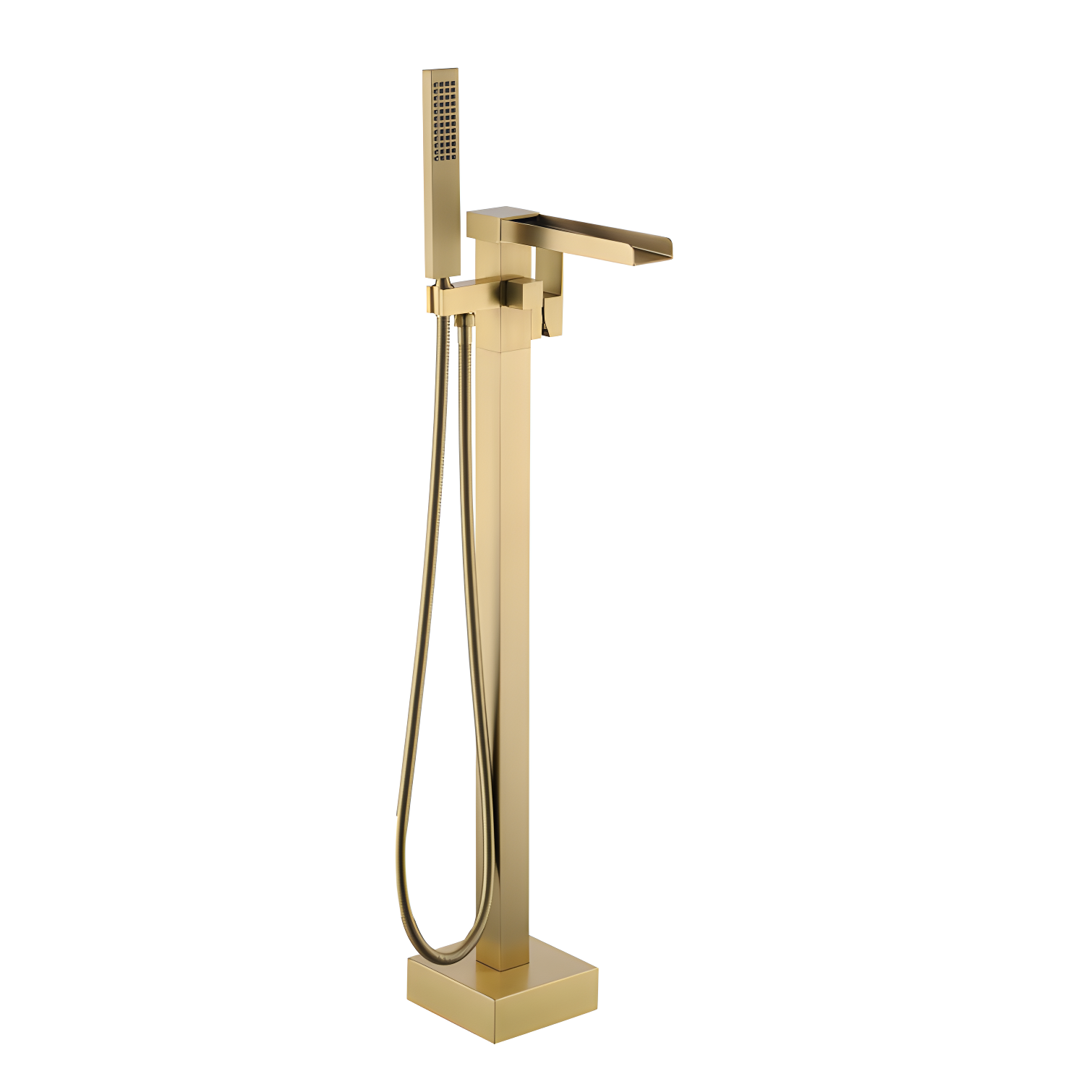 1 Handle Floor Freestanding Tub Filler with Diverter