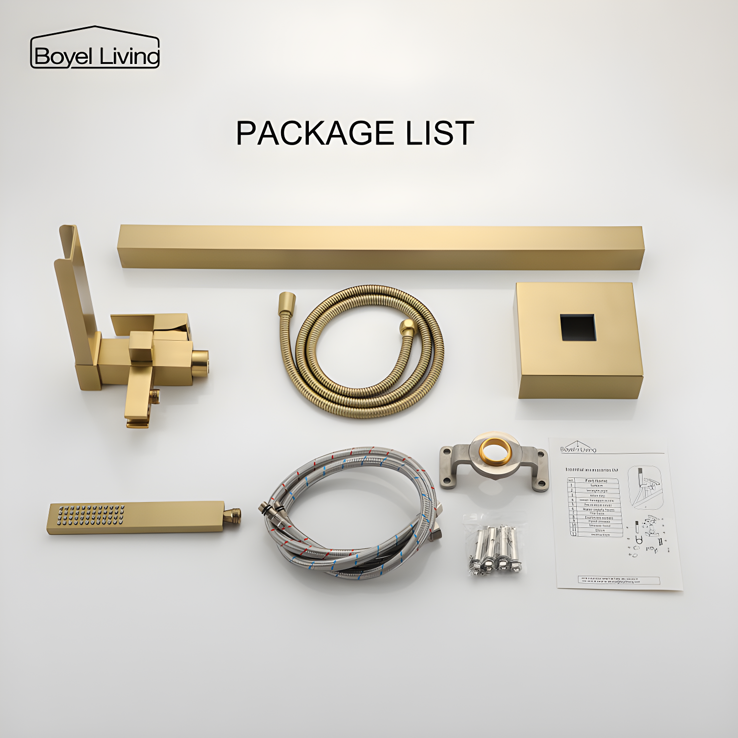 1 Handle Floor Freestanding Tub Filler with Diverter