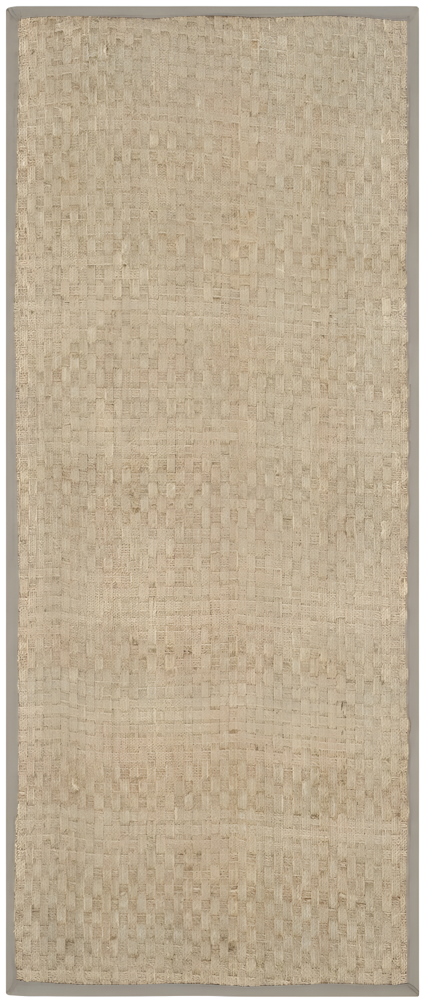 Natural Fiber NF114 Power Loomed Runner Rug - Natural/Grey - 2'6"x20' - Safavieh.