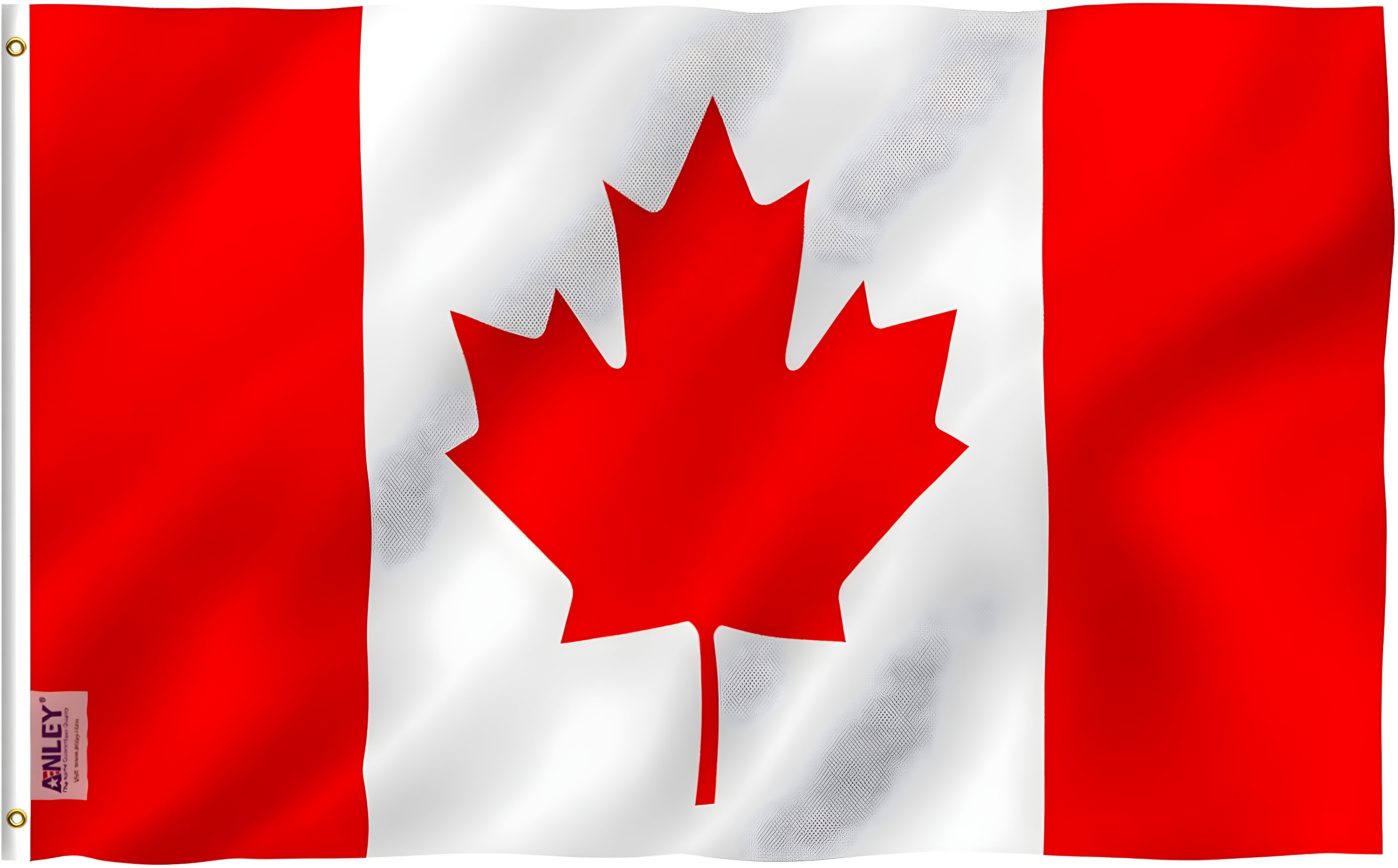 Anley 3x5 Foot Canada Flag - Canadian National Flags Polyester