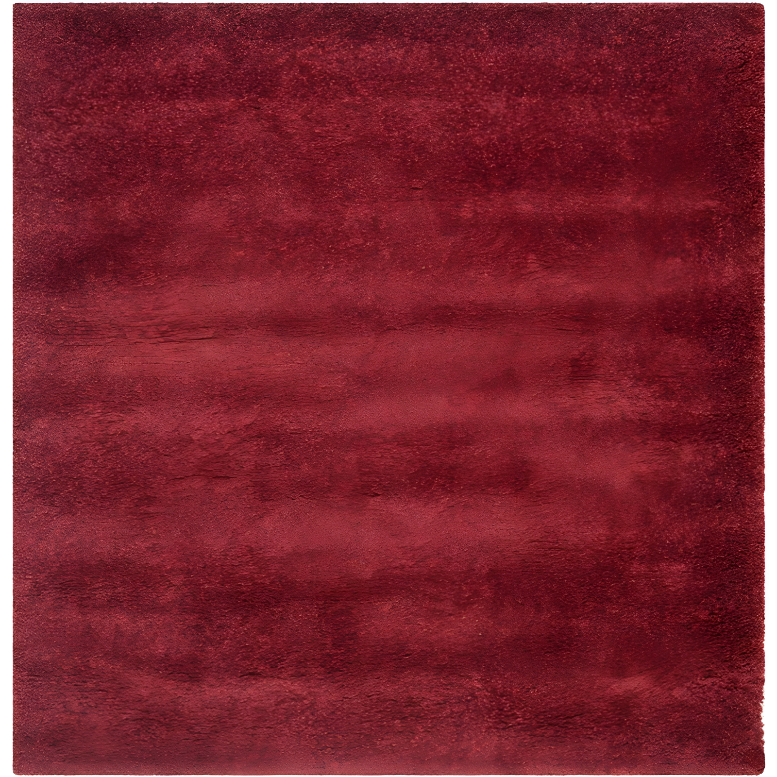 Shag SG151 Power Loomed Area Rug - Maroon - 4'x4' - Safavieh.