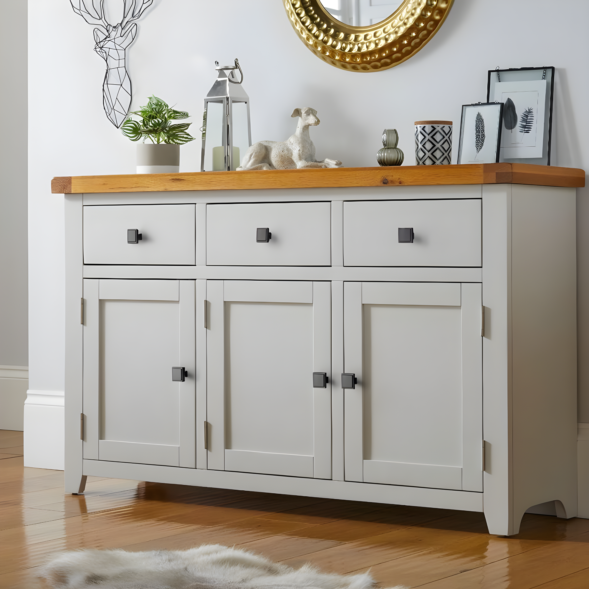 Black Cabinet Knobs - Modern Matte Black Drawer Knobs (1.14" - Kitchen, Dresser & Cupboard Closet)