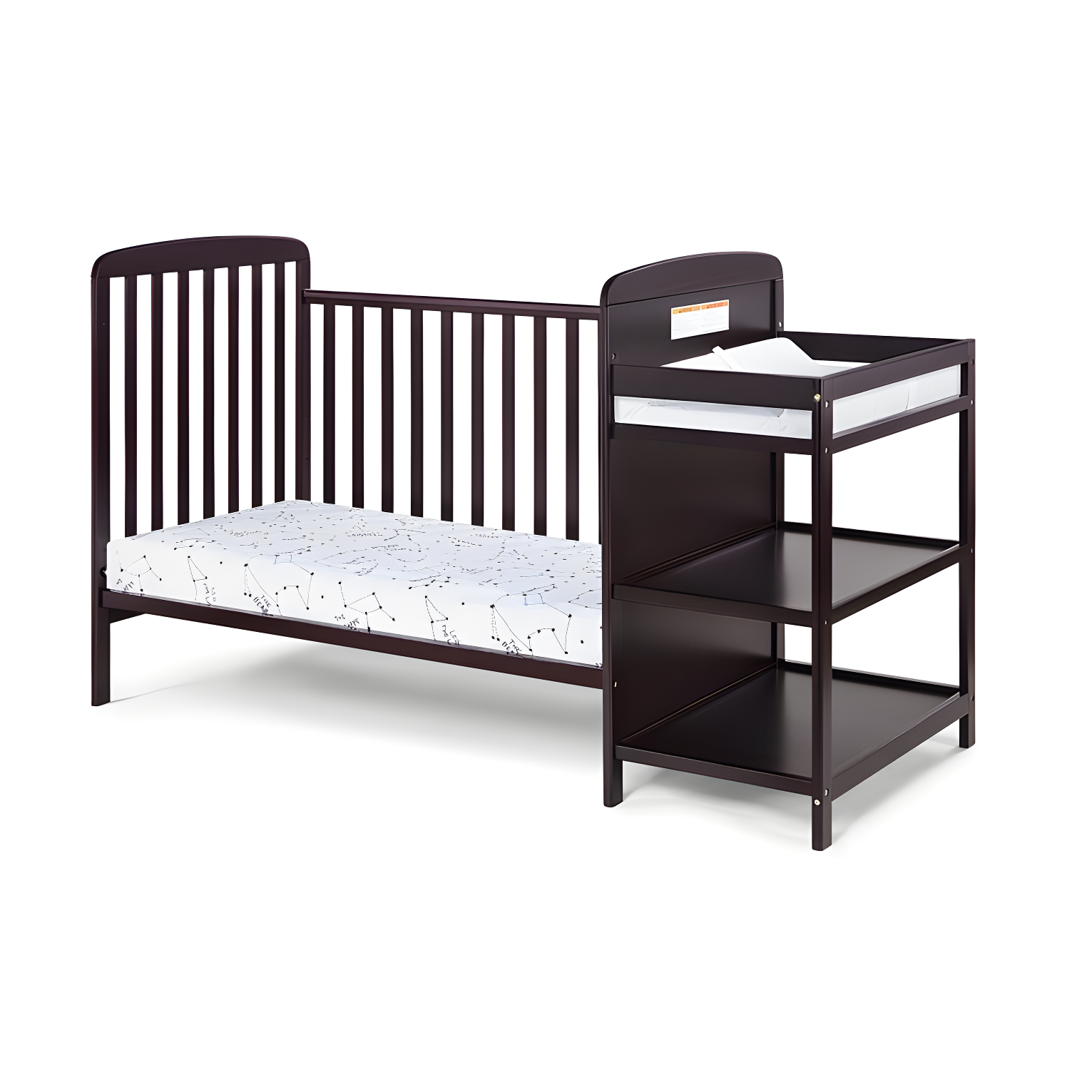 Ramsey 3-in-1 Convertible Crib and Changer Combo