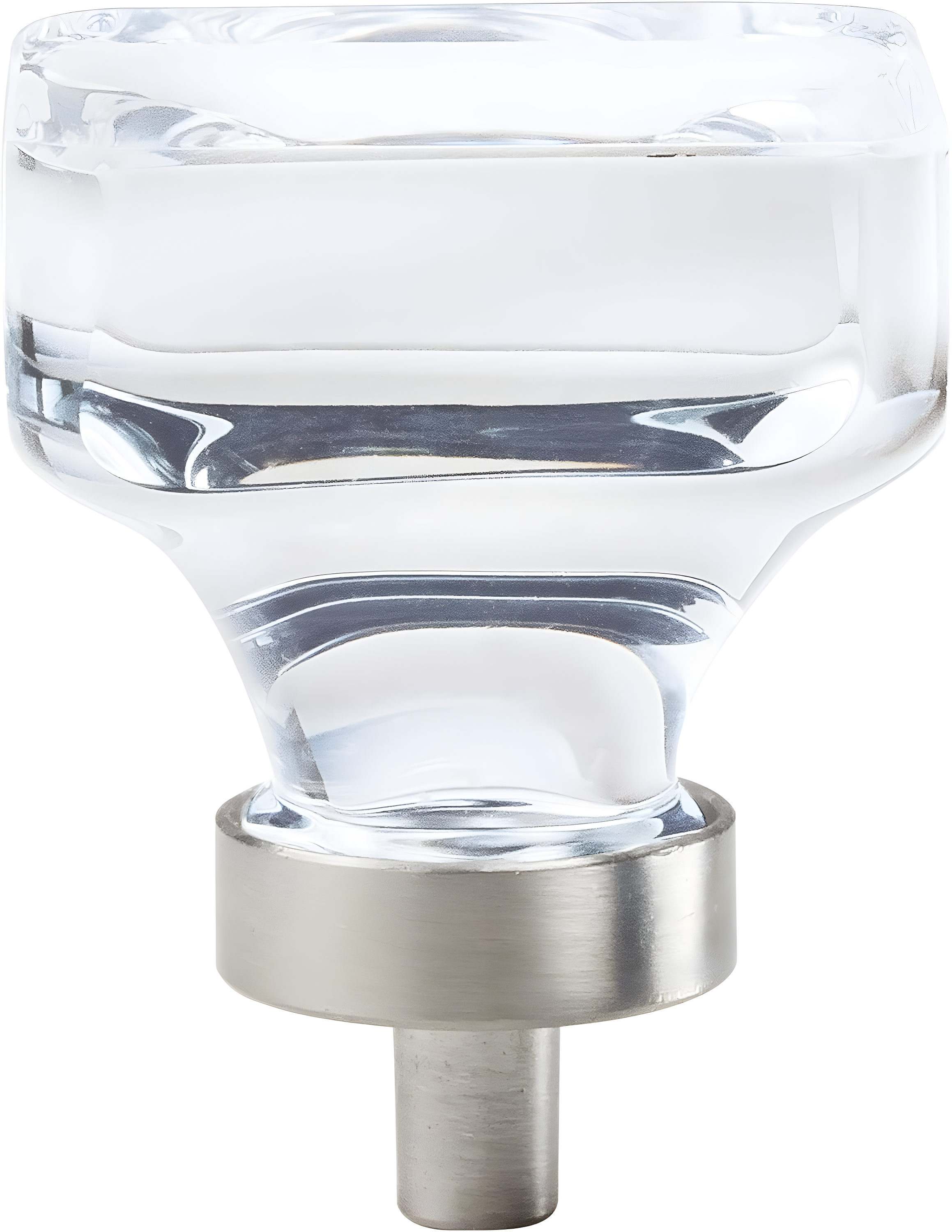 Glacio 1 3/8" Length Square Knob
