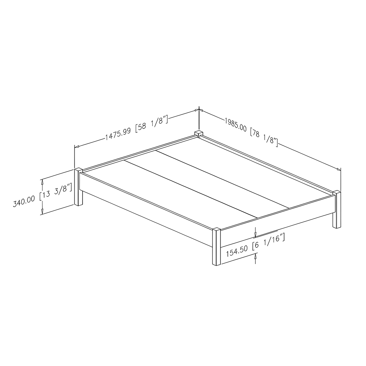 Fynn Platform Bed