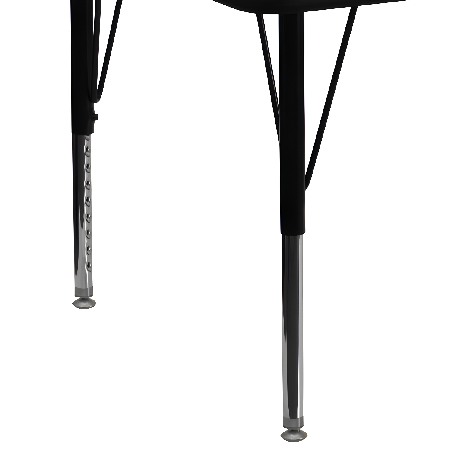 Goddard 24''W x 48''L Rectangular HP Laminate Activity Table - Adjustable Legs