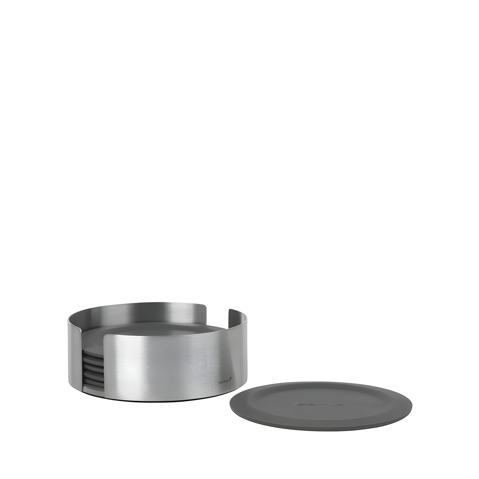 LARETO 7 Piece Coaster Set with Holder