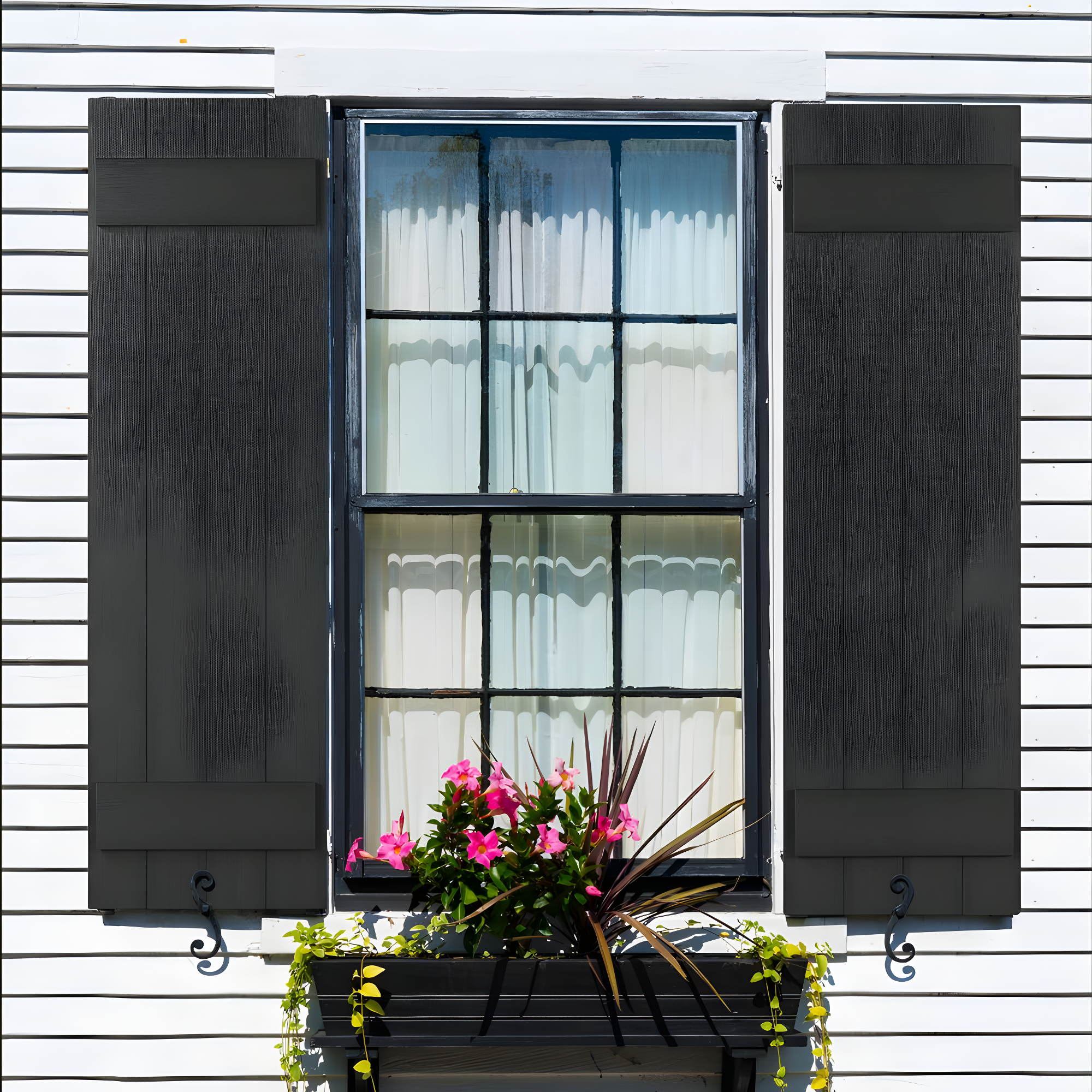 Highwood USA 13.25'' Board & Batten Shutters (Set of 2)