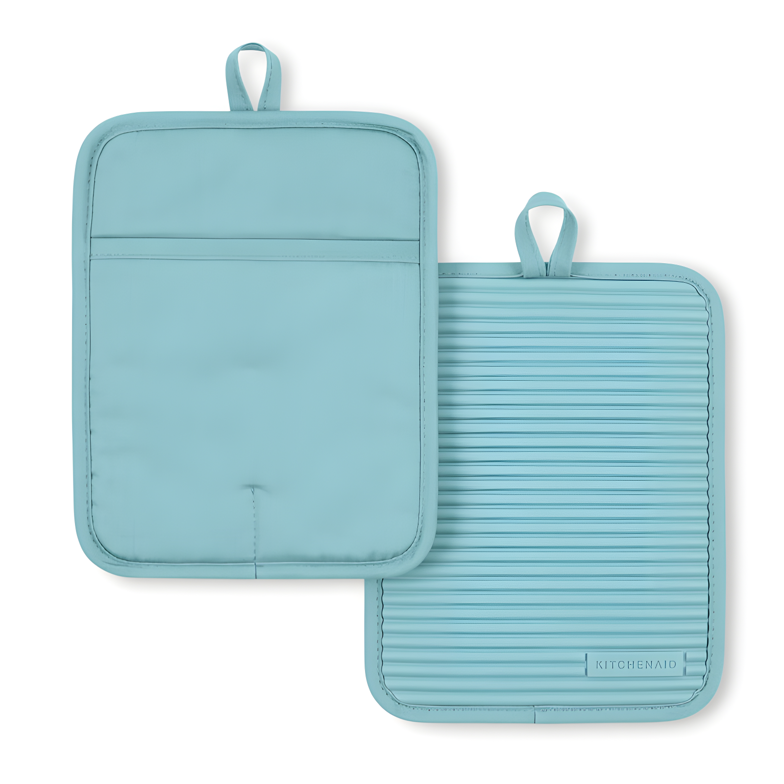 KitchenAid Ribbed Soft Silicone Potholder (Set of 2)