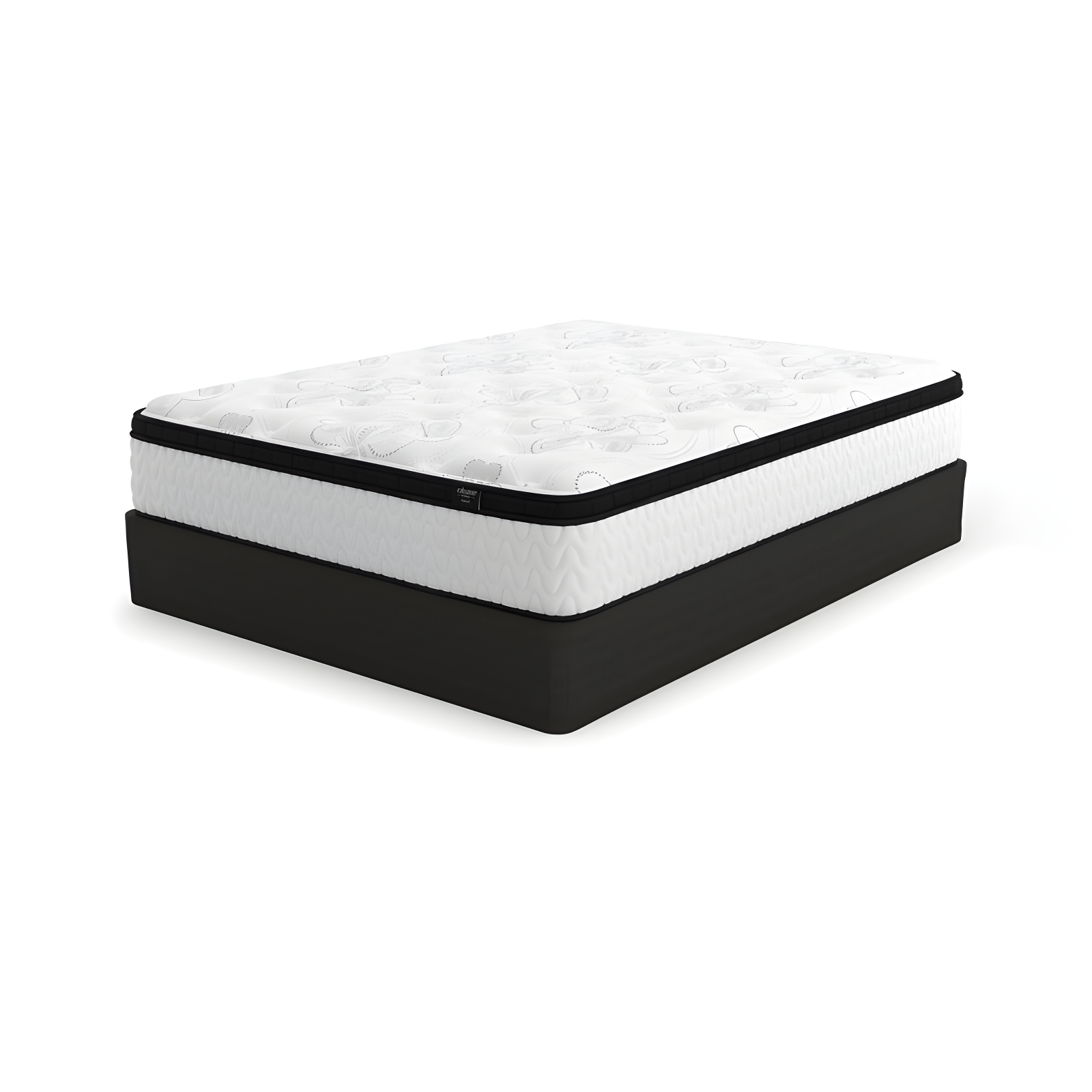 Chime 12" Ultra Plush Hybrid Mattress