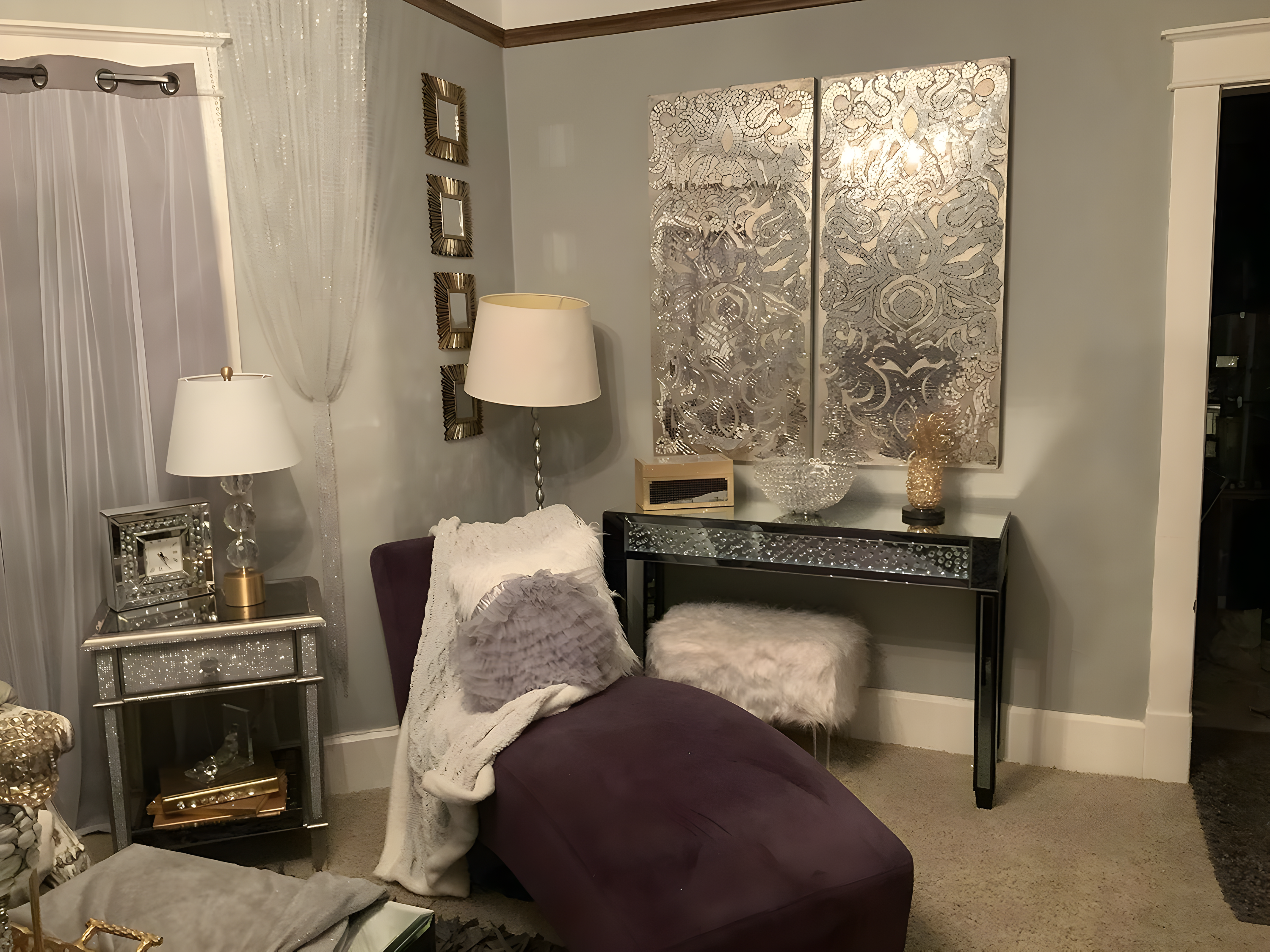 Lush Decor Polyester Blackout Curtain Pair (Set of 2)