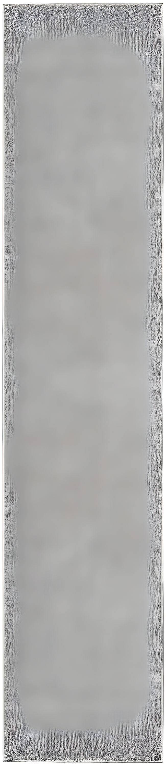 Nourison Essentials Easy Care Indoor Outdoor Area Rug - Silver Grey 2'2" x 18'