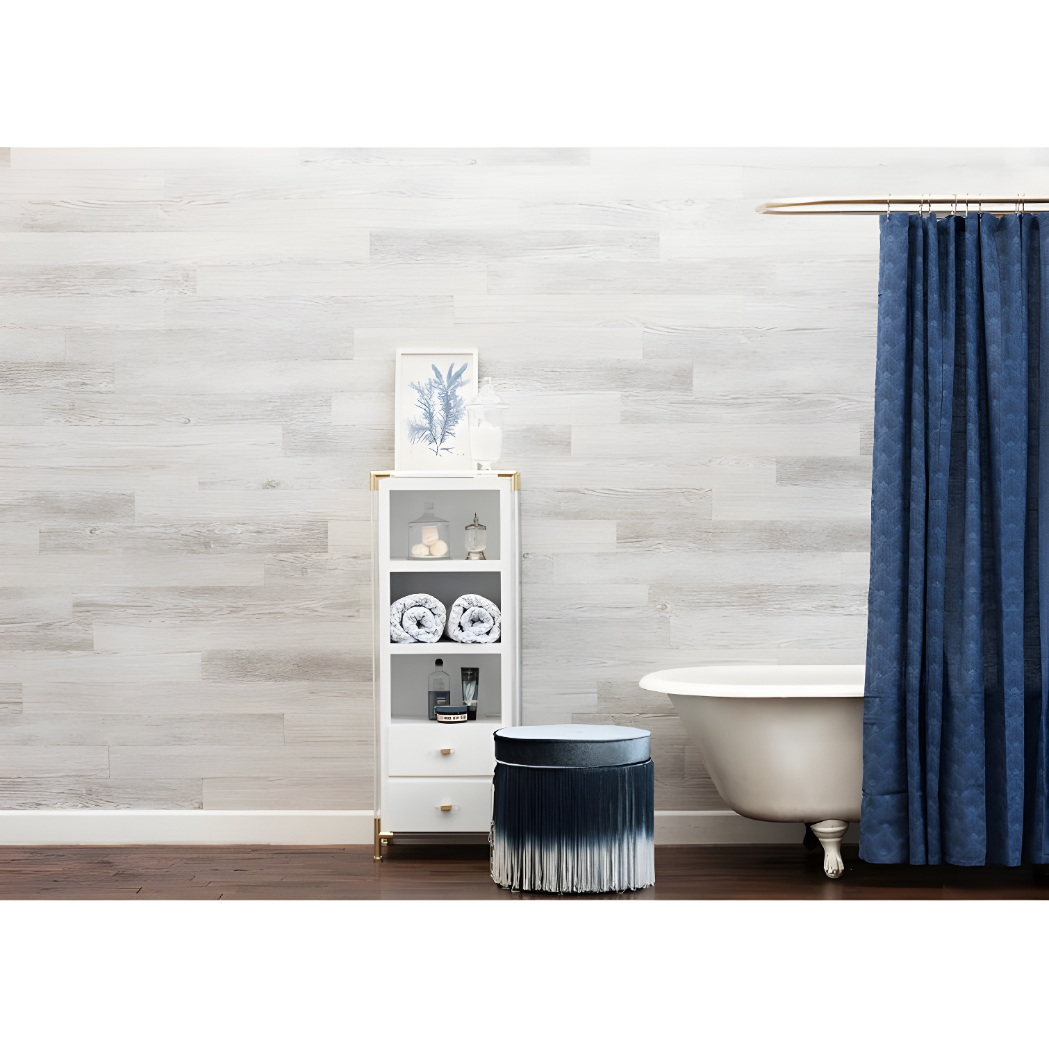 E-Z Wall 4" x 36" Peel & Stick Wall Paneling (1-Pack)