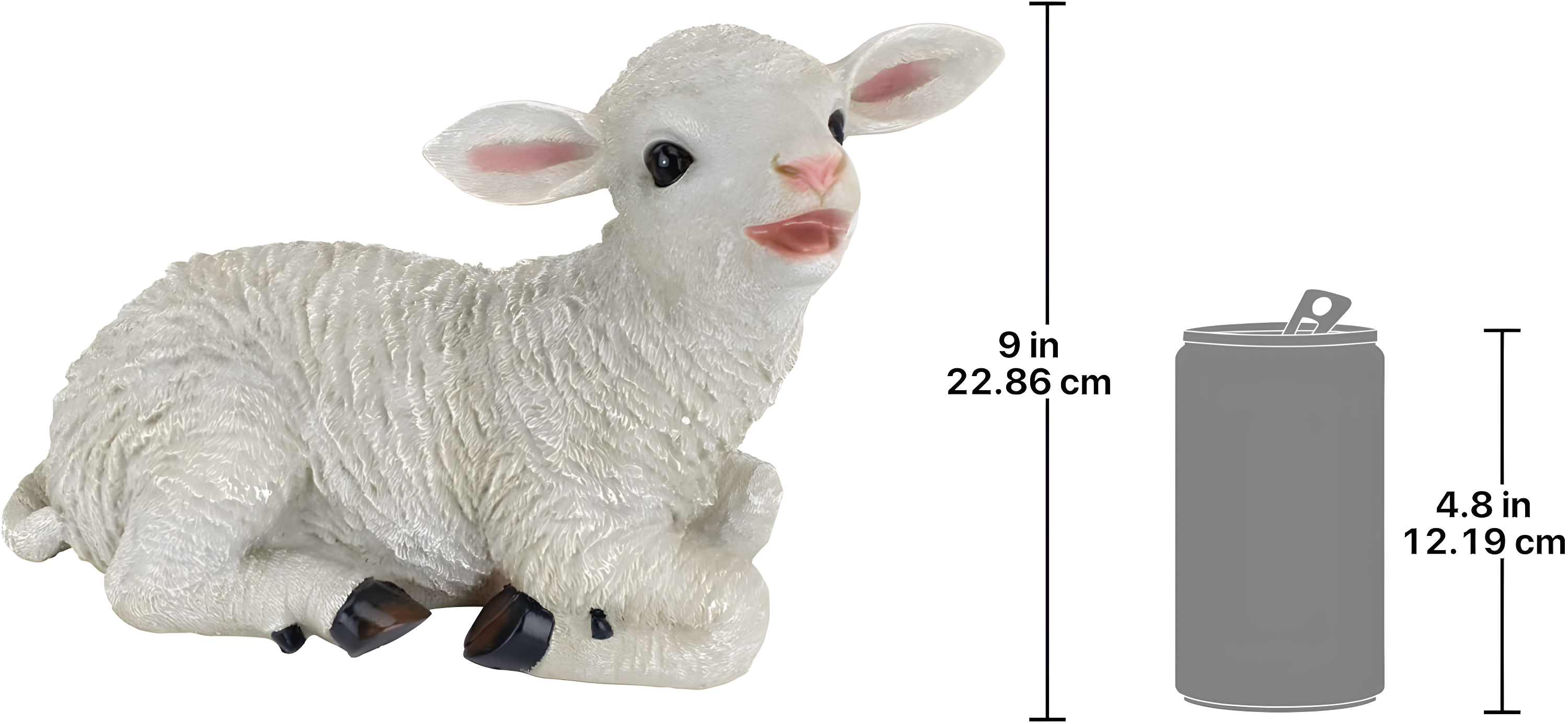 Design Toscano Yorkshire Standing Lamb Statue