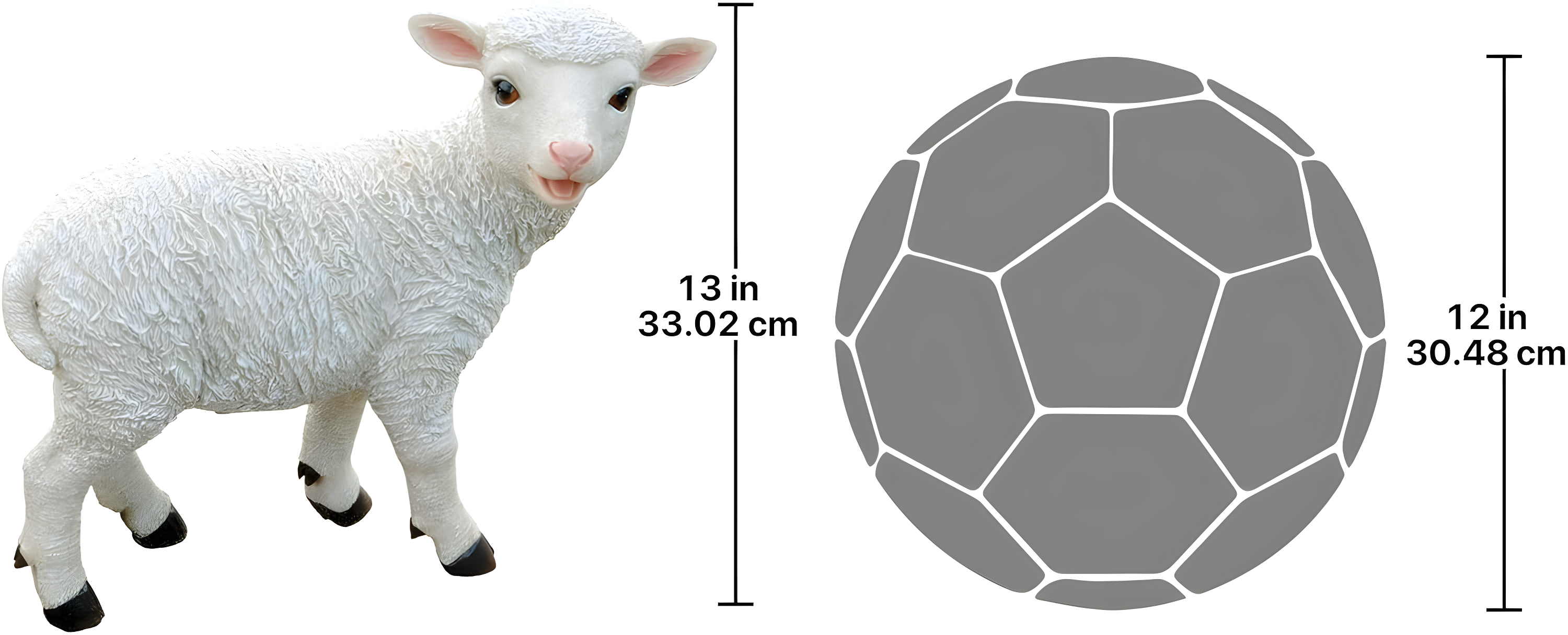 Design Toscano Yorkshire Standing Lamb Statue