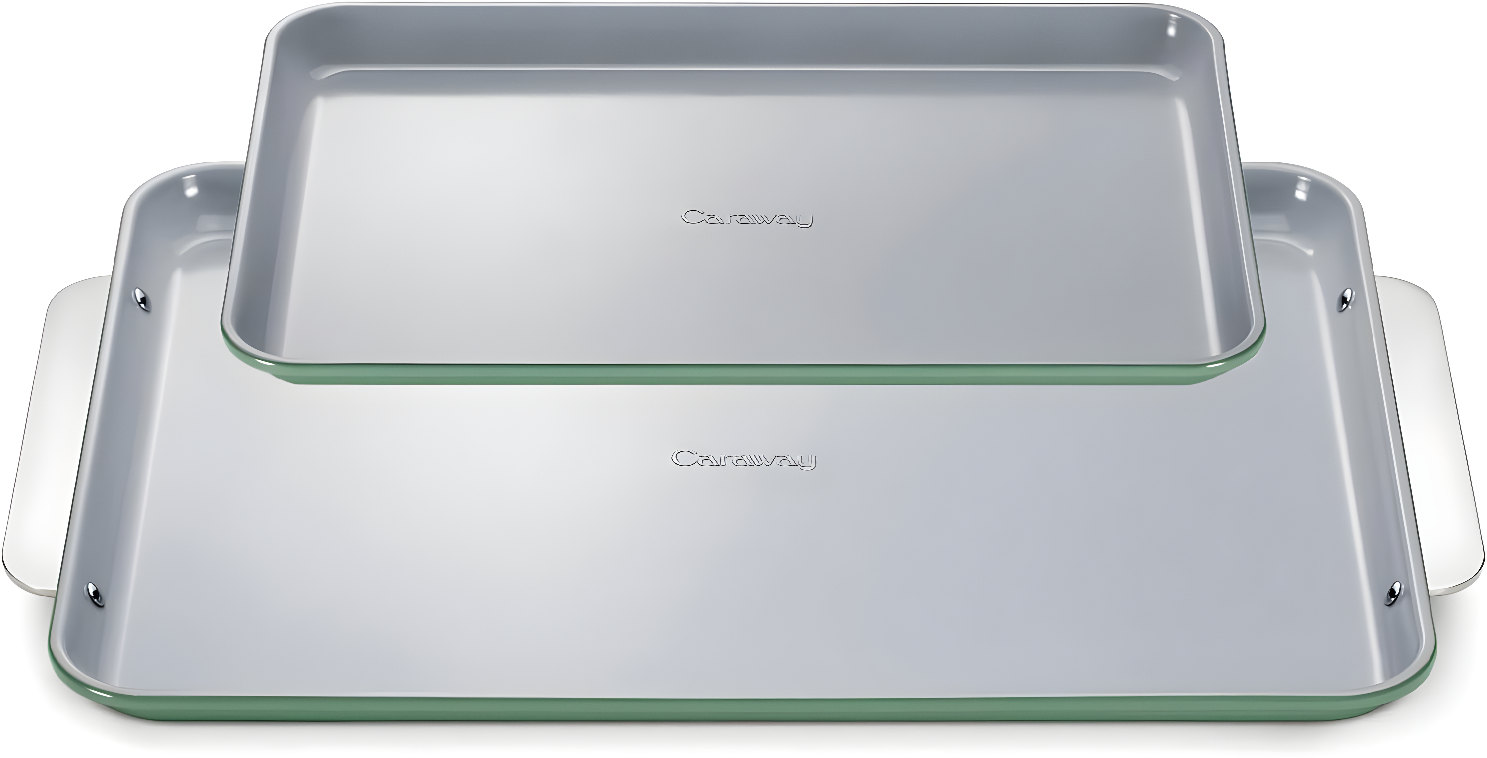 Caraway Home ® Sage Non-Stick Ceramic Baking Sheet Duo