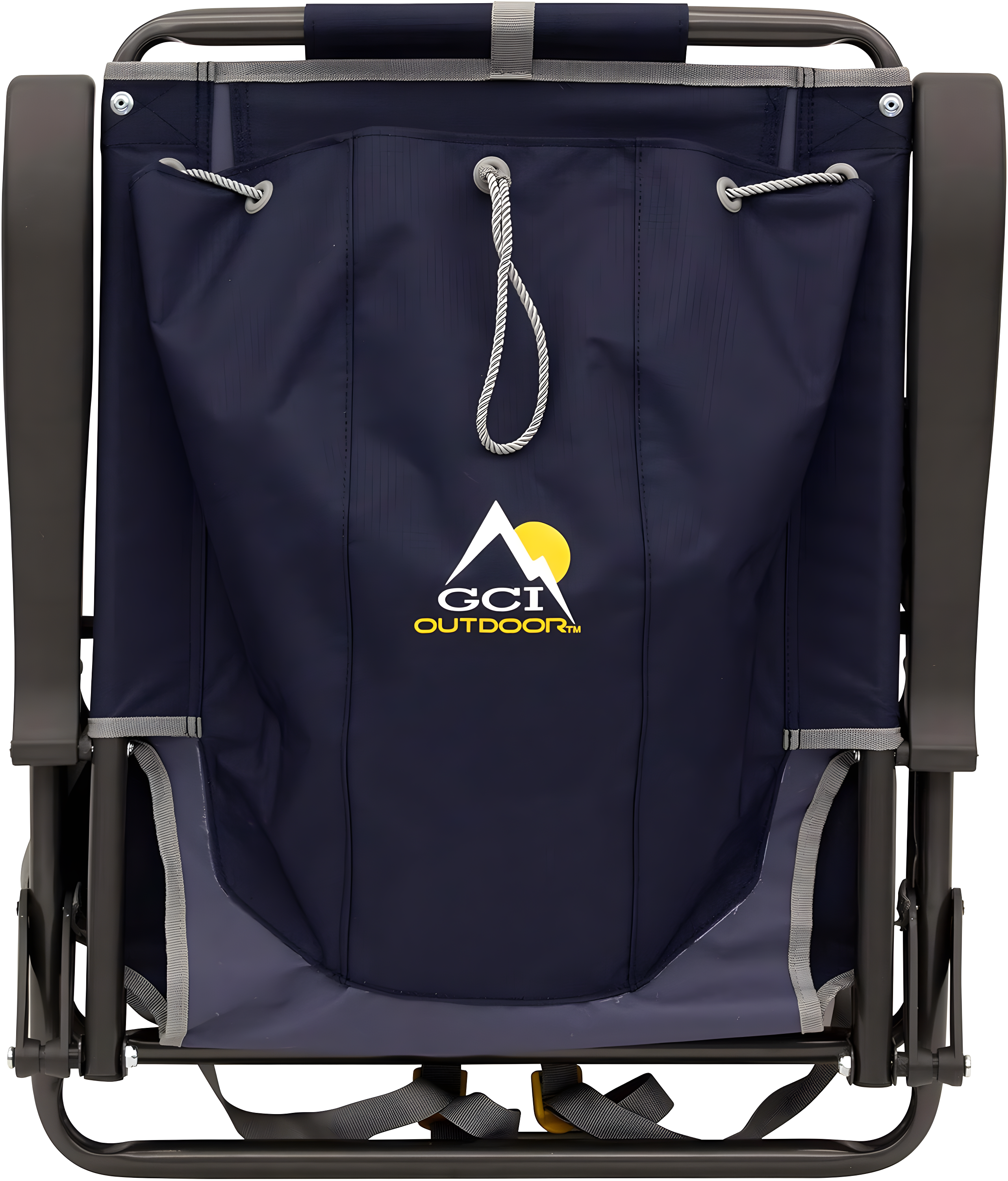 GCI Outdoor Backpack Event Chair Lightweight Low Profile Reclining Chair, Indigo
