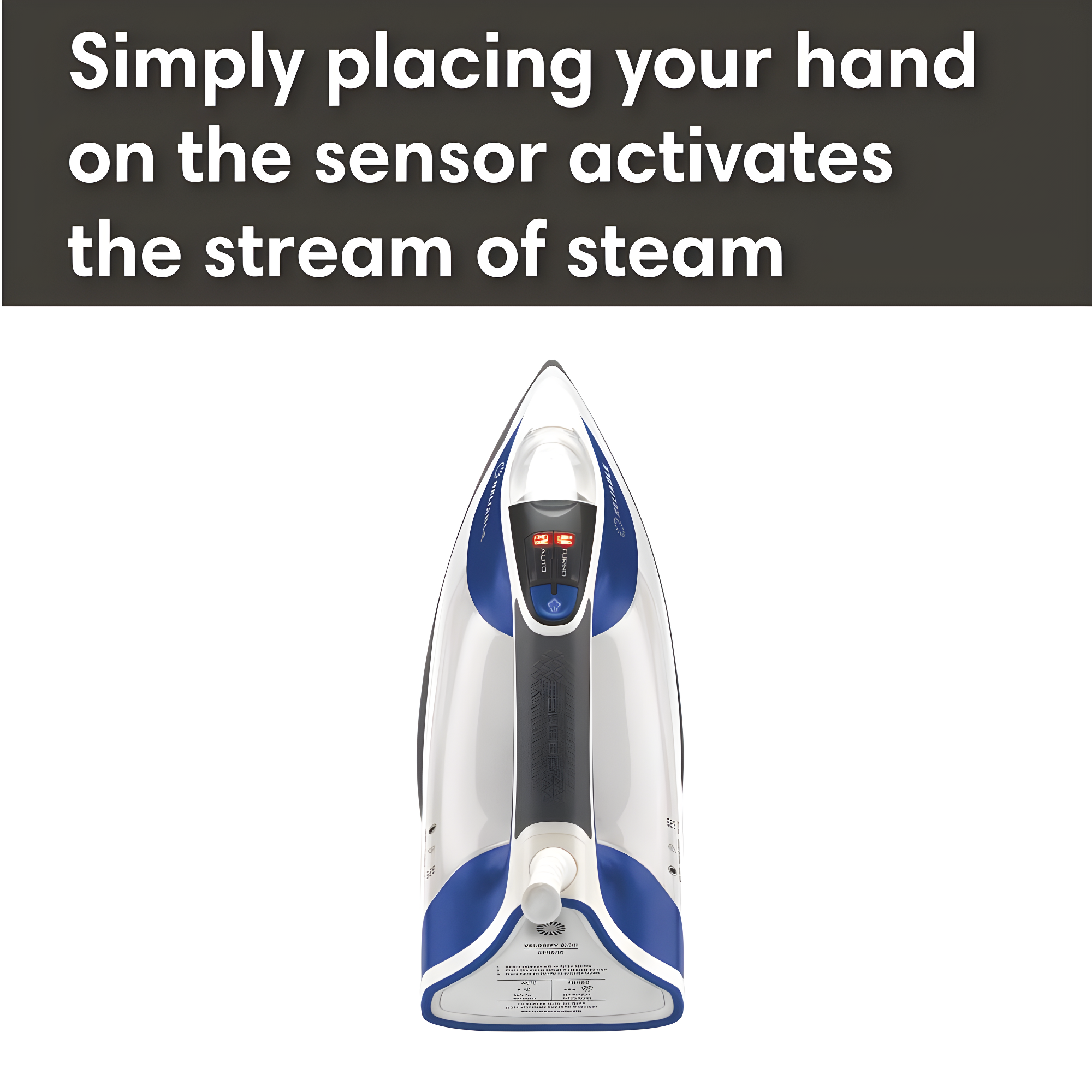 Reliable Corporation Reliable Velocity 1800W Home Steam Iron - Compact Vapor Generator Iron with Anodized Aluminum