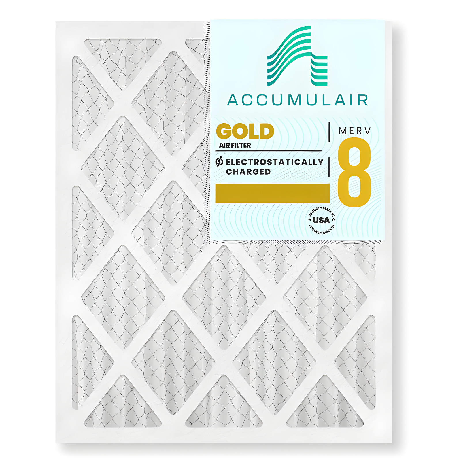 Accumulair Universal Air Filter for Air Conditioner (Set of 4)