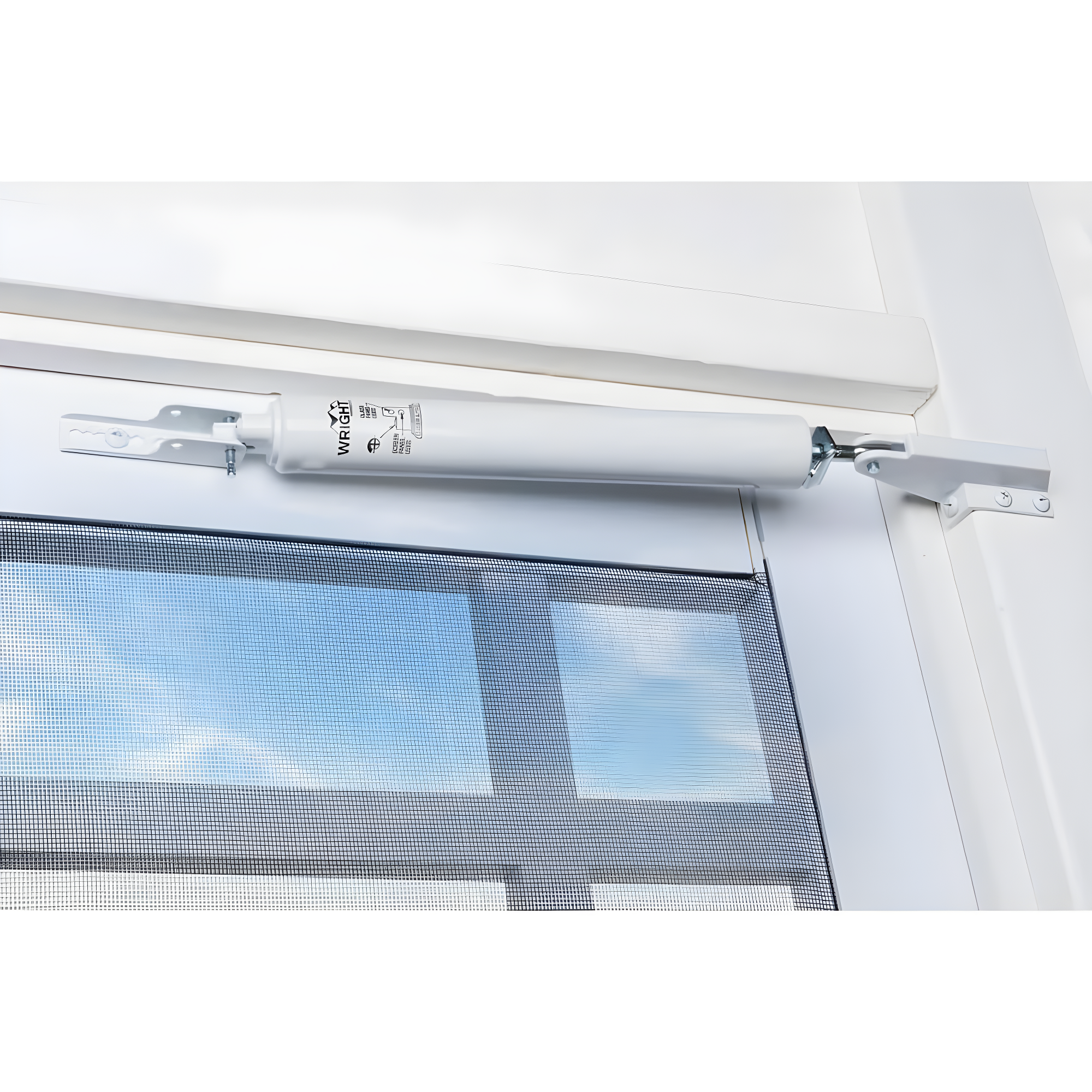 Wright White Steel Lanai Door Repair Kit 1 pk