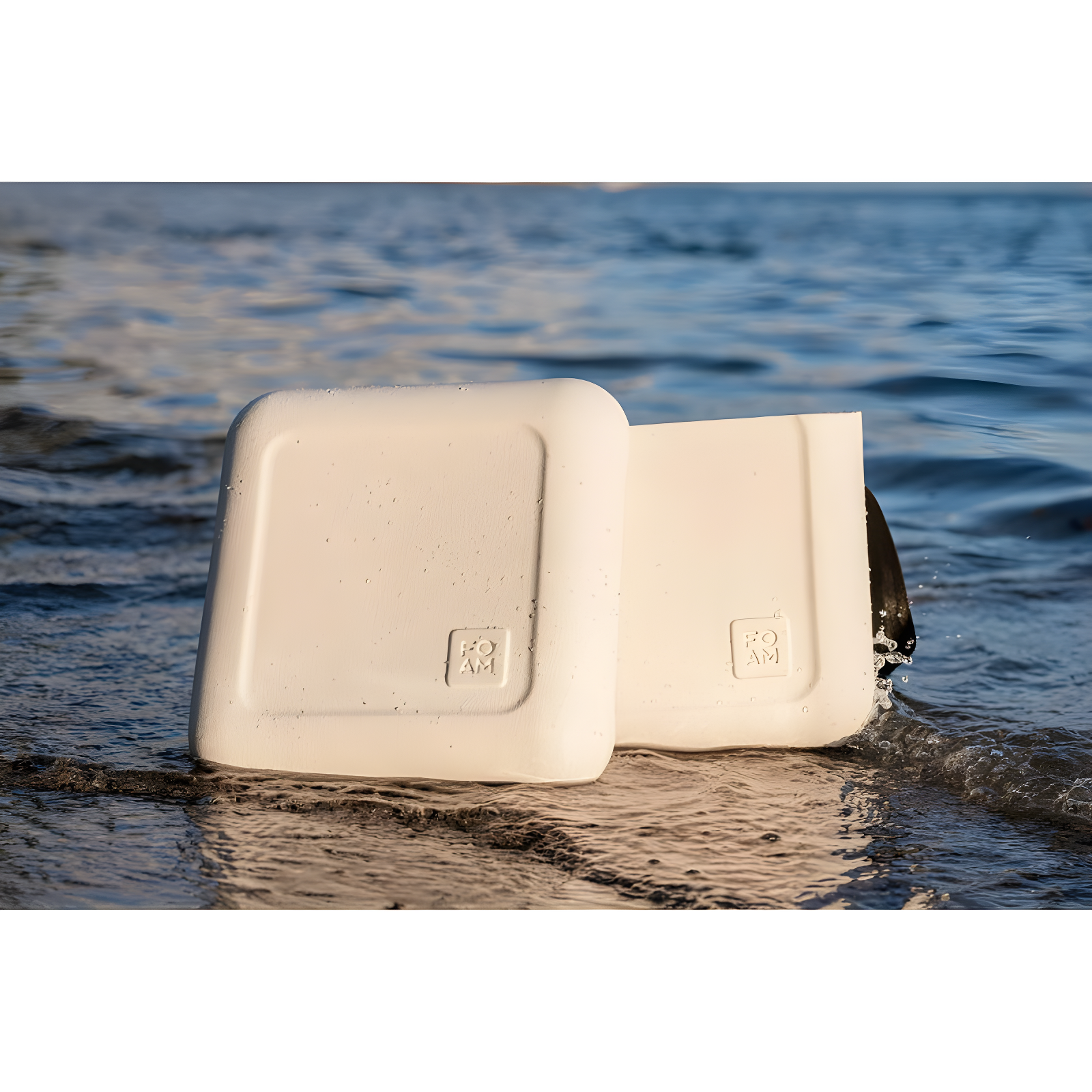 FOAM FOAM Portable 22 Quart EVA Lightweight Beach Rigid Hybrid Soft Side Cooler that Holds 30 Cans & Ice