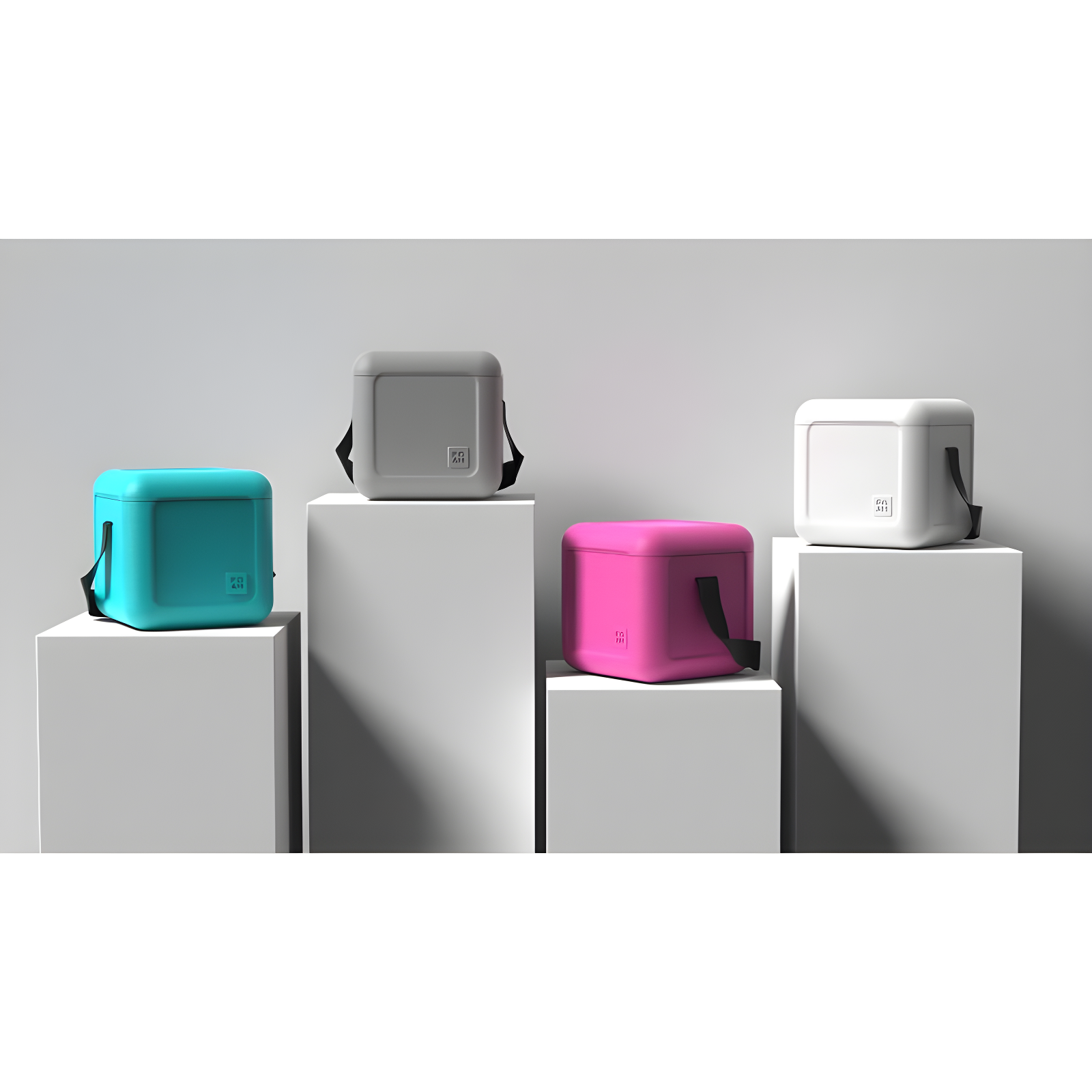 FOAM FOAM Portable 22 Quart EVA Lightweight Beach Rigid Hybrid Soft Side Cooler that Holds 30 Cans & Ice