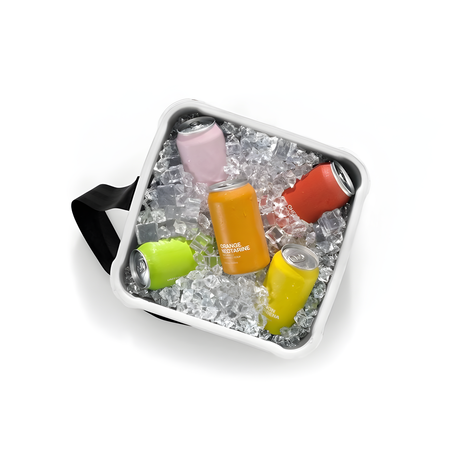 FOAM FOAM Portable 22 Quart EVA Lightweight Beach Rigid Hybrid Soft Side Cooler that Holds 30 Cans & Ice