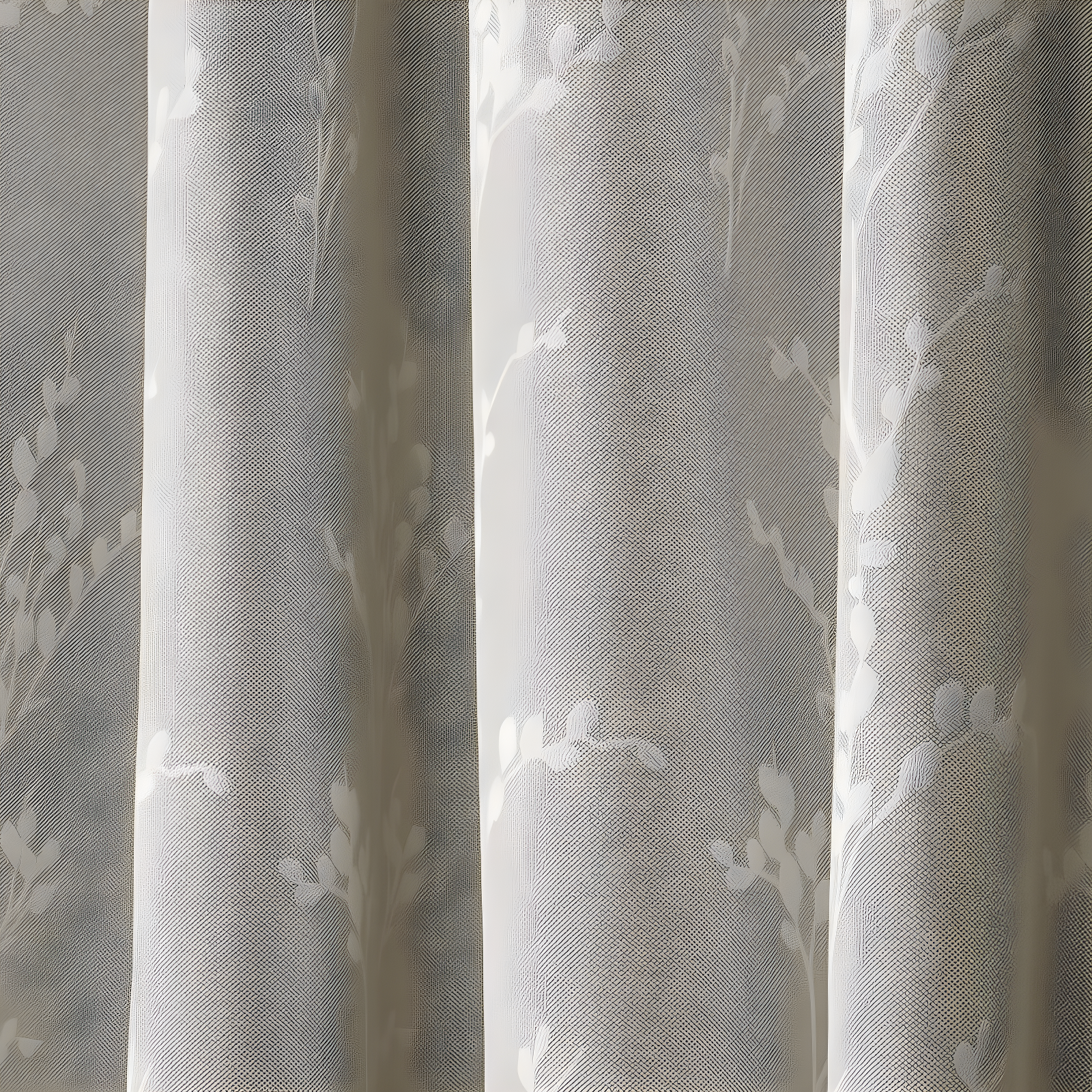 Nicole Miller Nicole Miller Turion Floral Room Darkening Blackout Grommet Top Curtain Panel Pair (Set of 2)