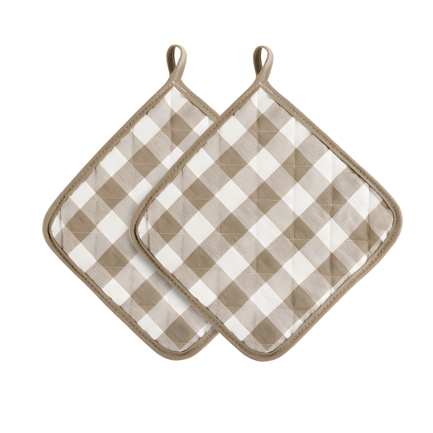 Achim Importing Co Achim Importing Co Checkered Cotton Potholder Set (Set of 2)