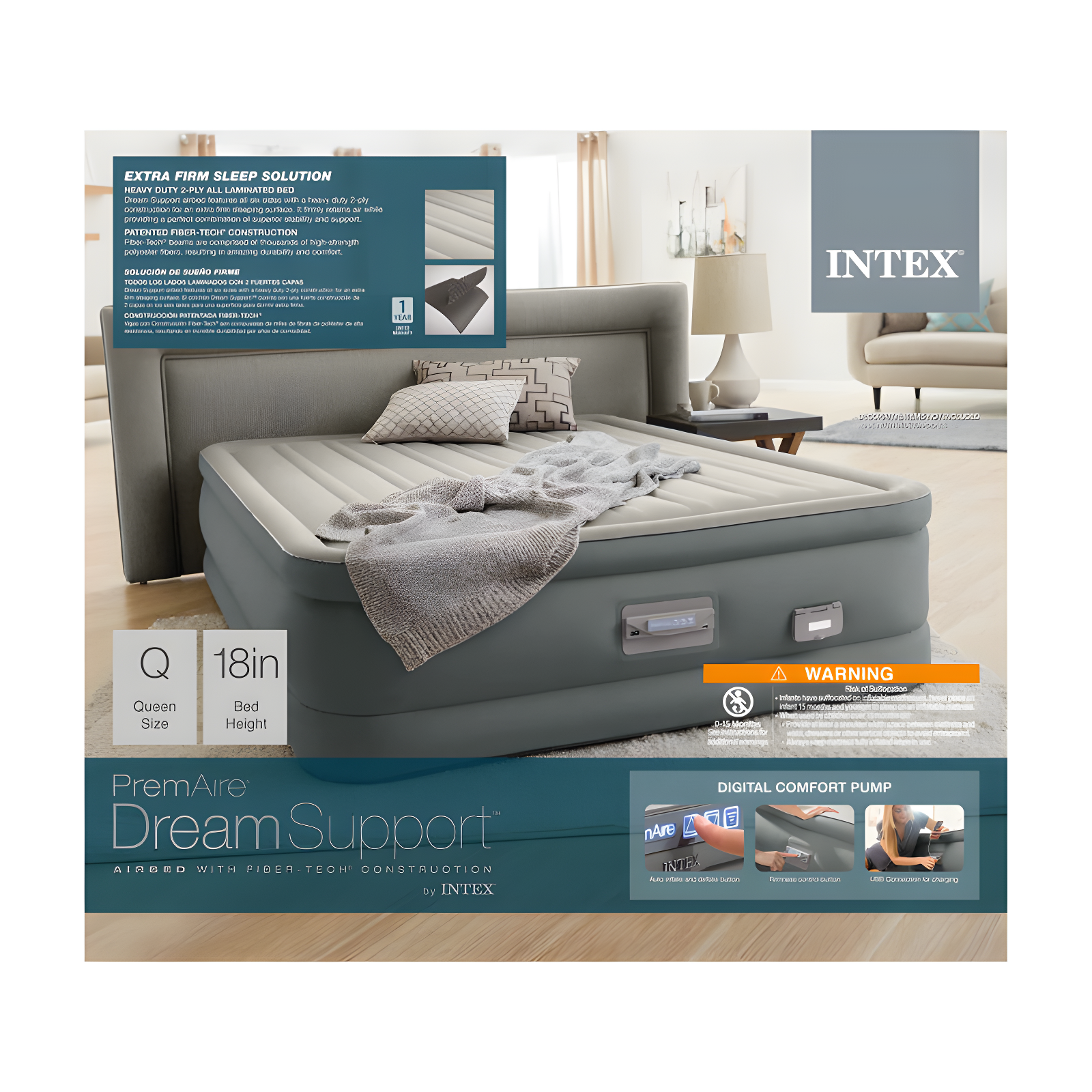 Intex Recreation 18'' Air Mattress