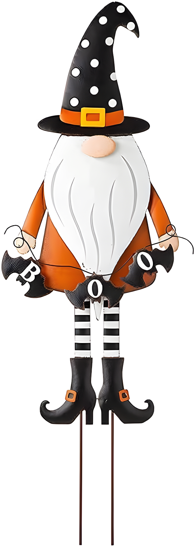 Jetlink Crafts Halloween Gnome Metal Yard Stake