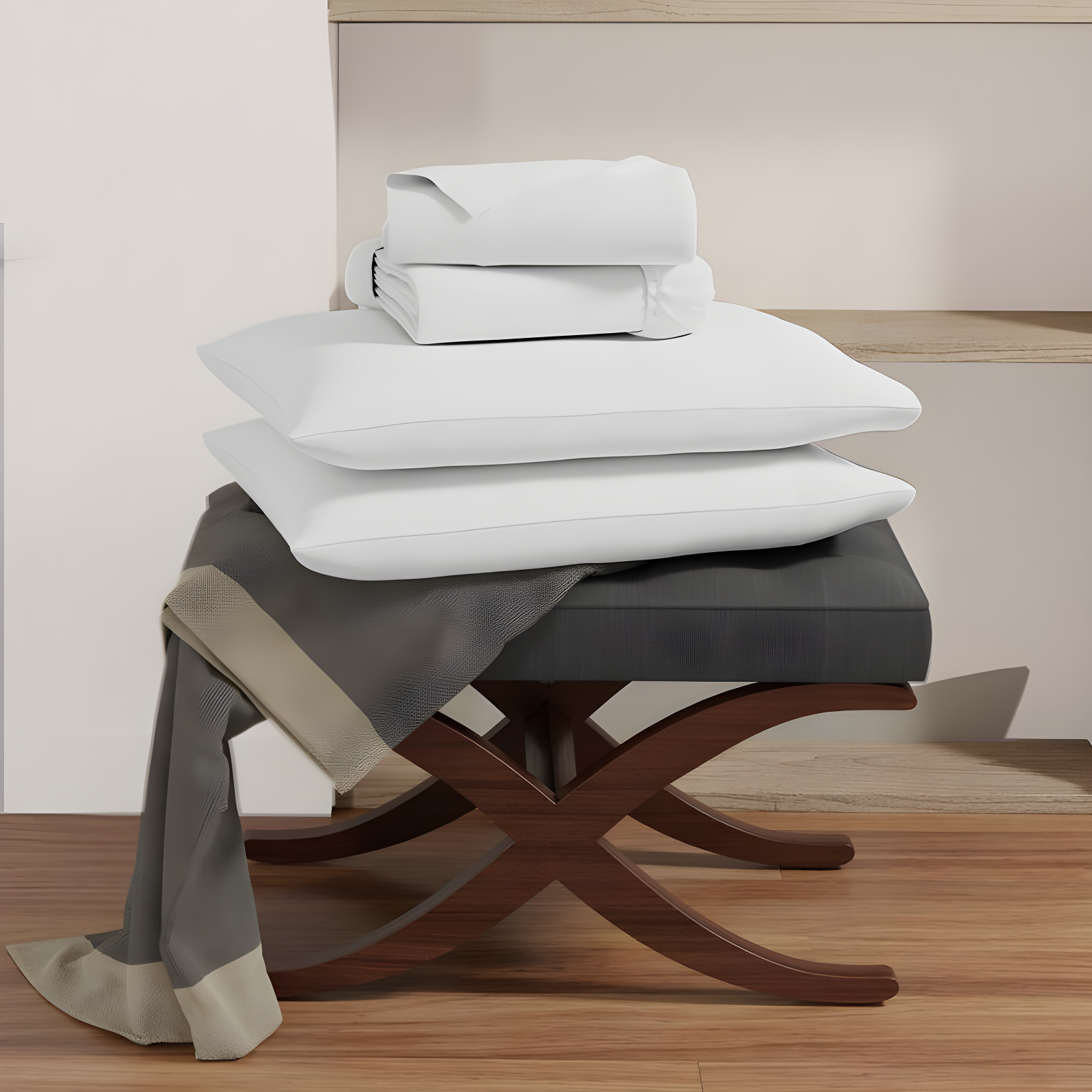 Organic 100% Cotton Breathable & Lightweight Deep Pocket Sheet Set