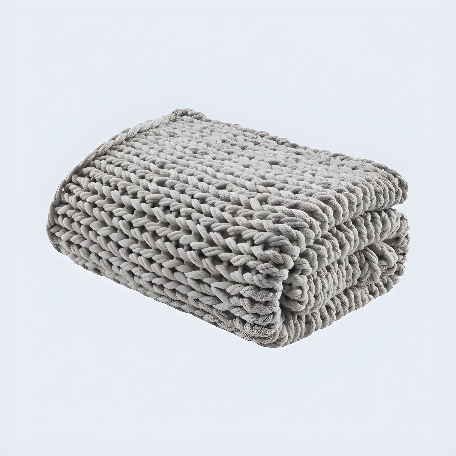 Kelly Clarkson Home Madison Hand Made Chunky Double Knit Throw Blanket