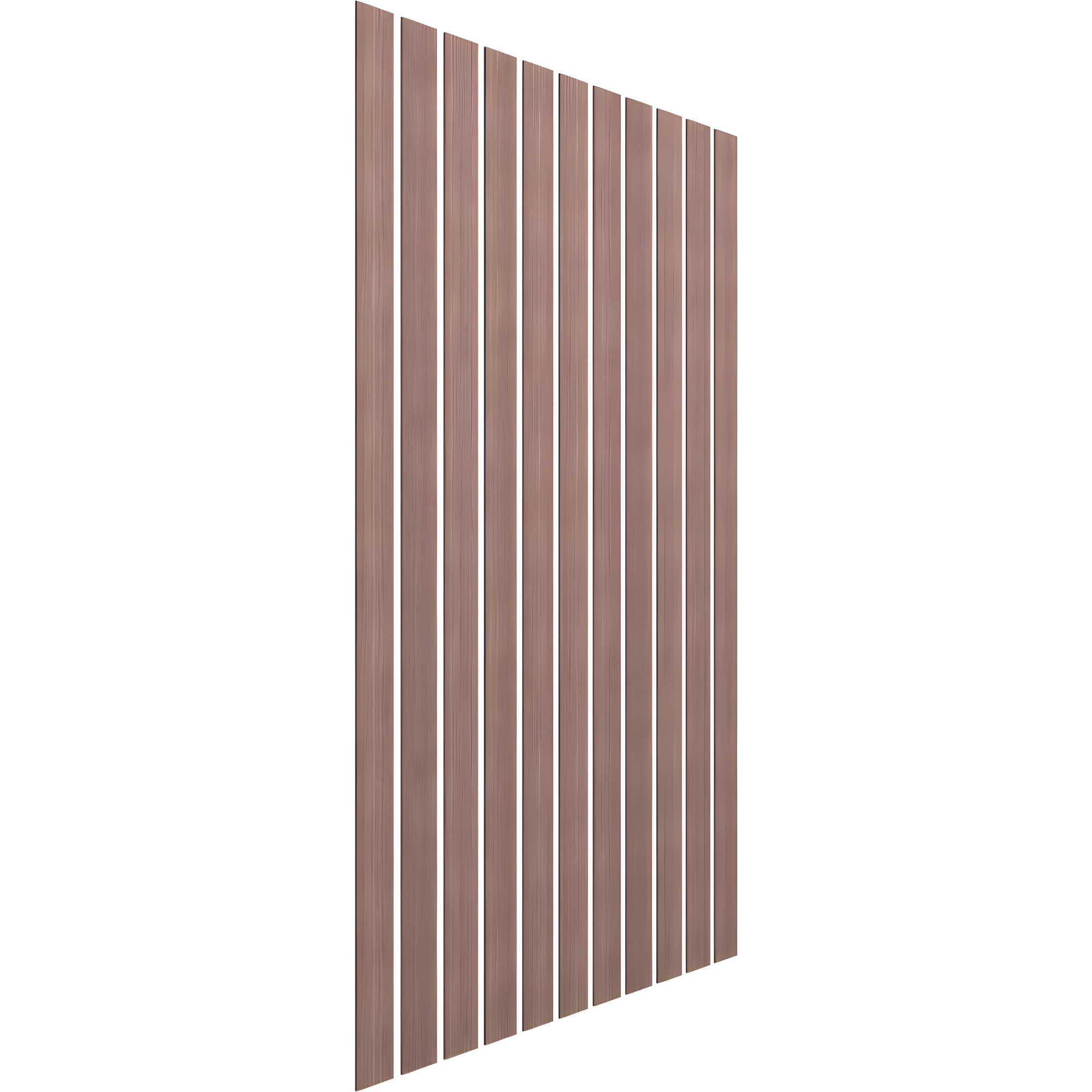 Ekena Millwork Adjustable Wood Slat Wall Panel Kit