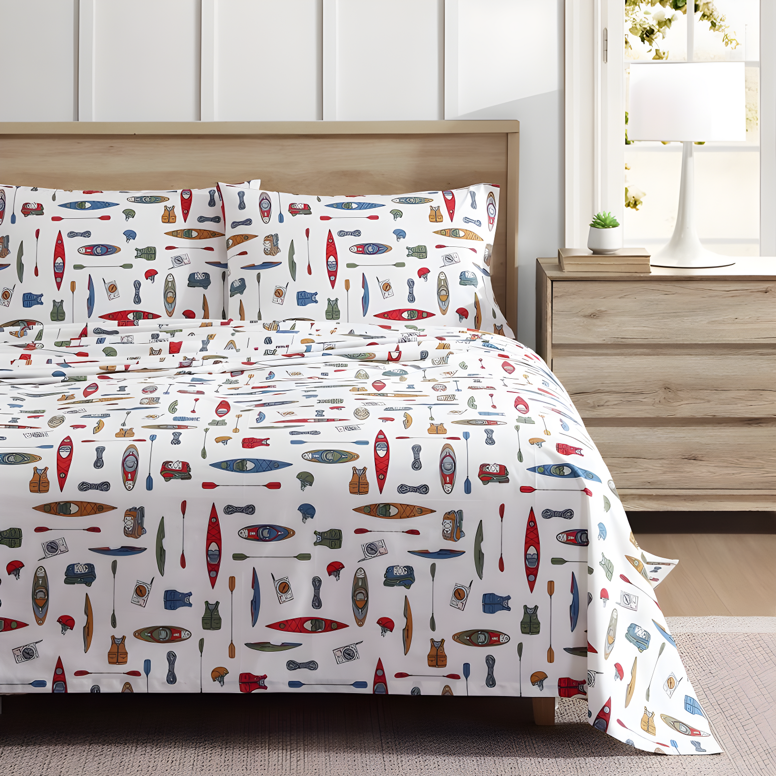 Eddie Bauer Printed Cotton Percale Sheet Sets