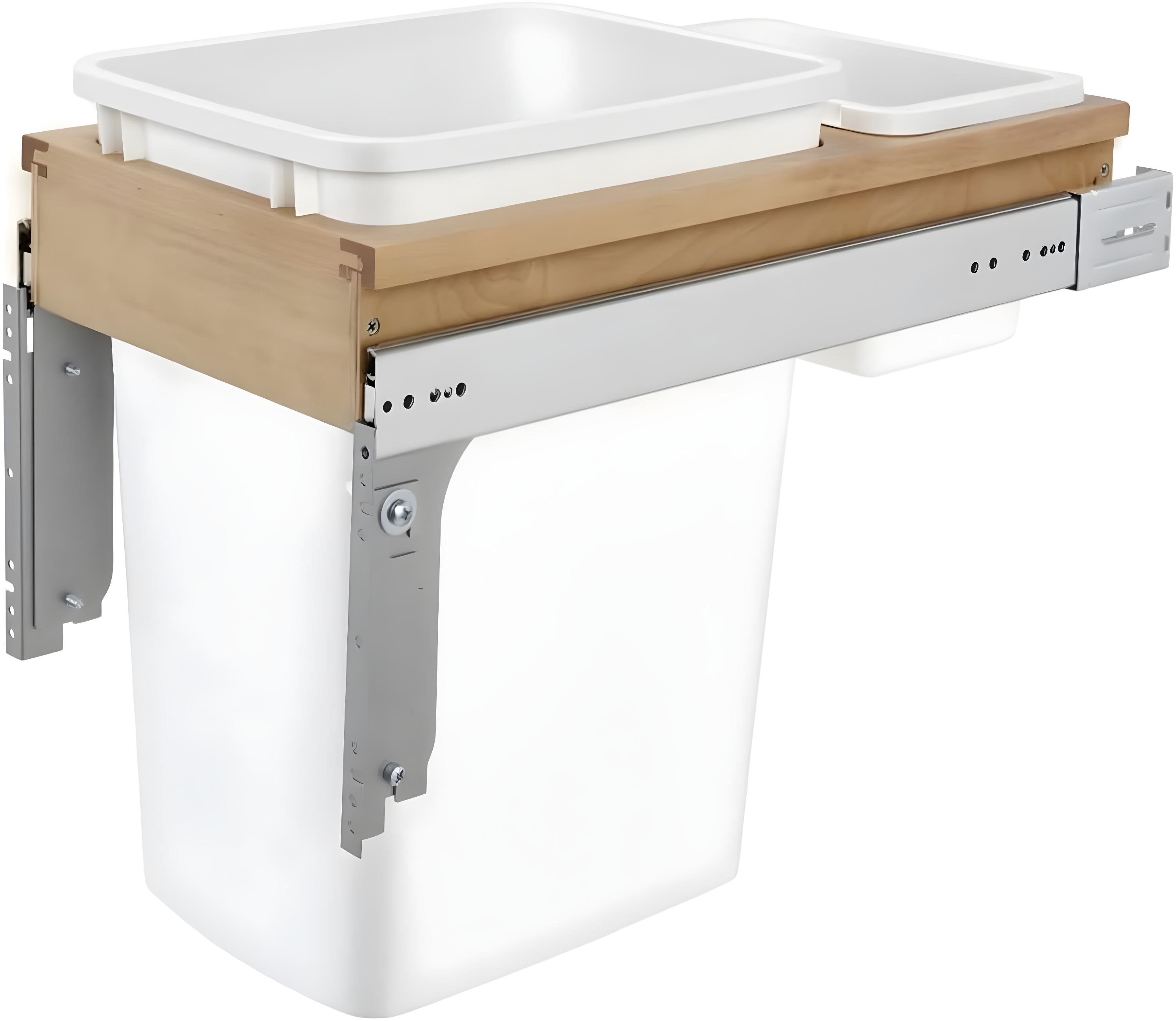 Rev-A-Shelf Rev-A-Shelf Single Pullout Top Mount Trash Can