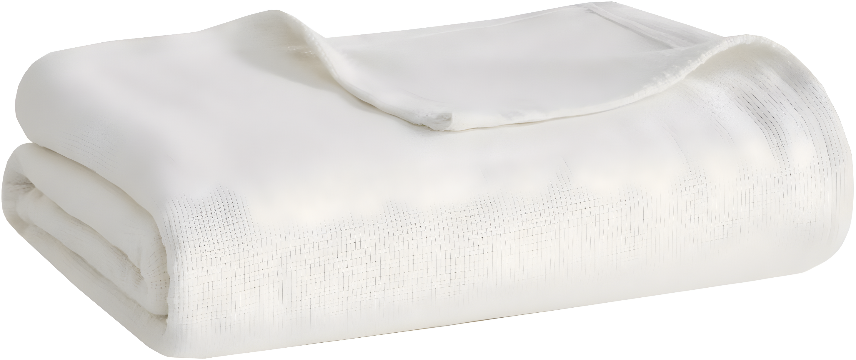 Madison Park Freshspun Basketweave Cotton Blanket
