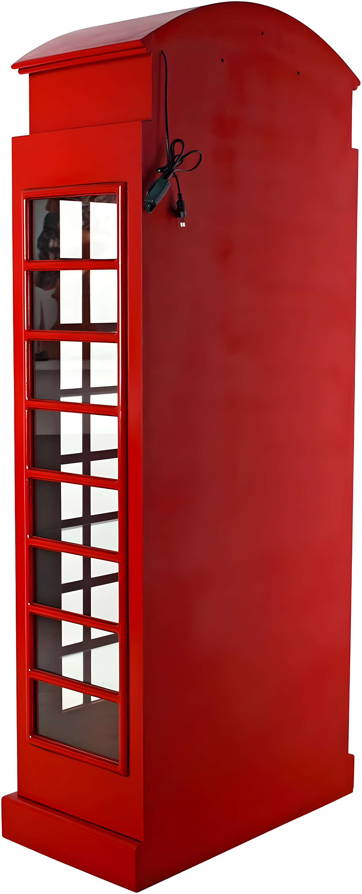 Design Toscano British Telephone Booth Display Cabinet