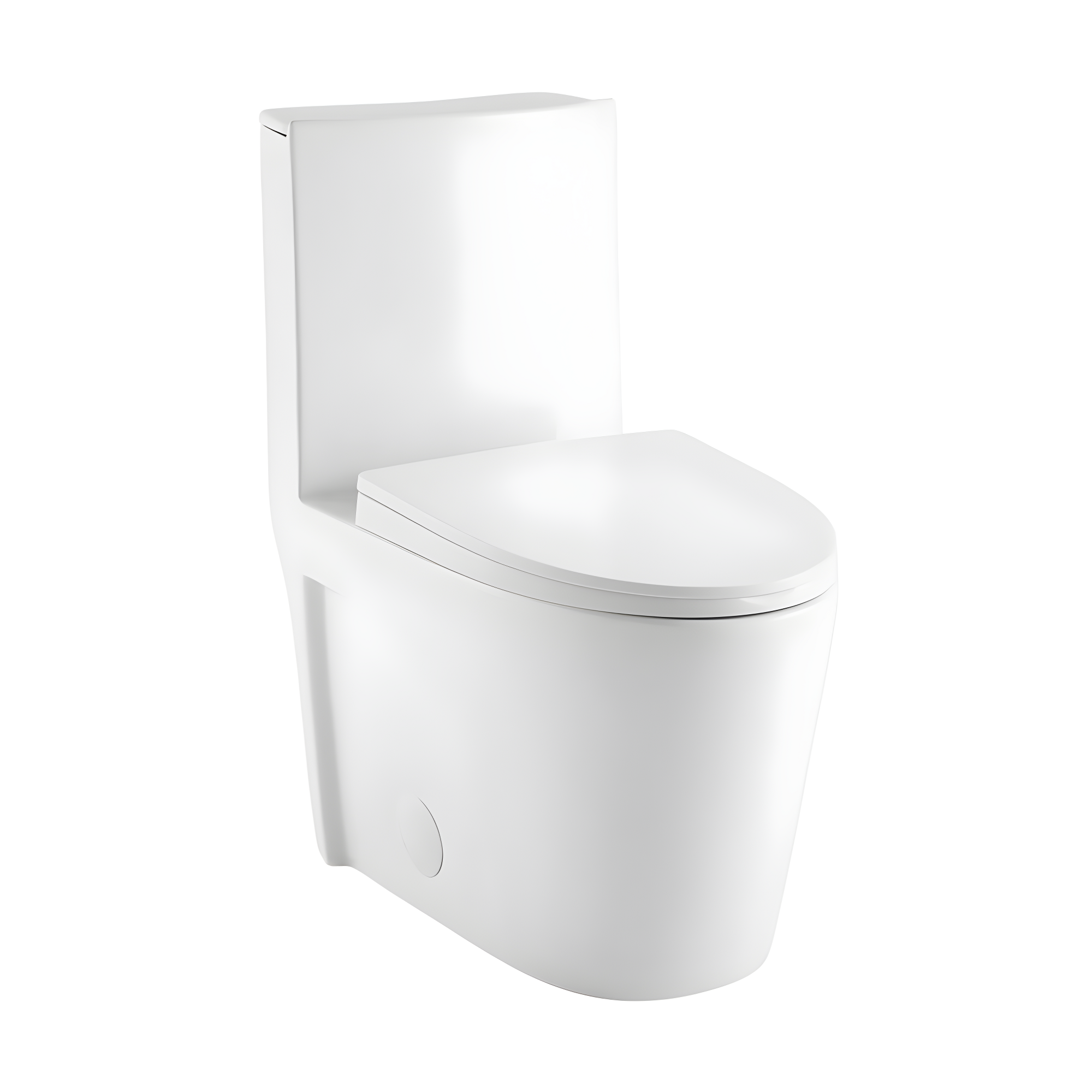 St. Tropez One Piece Elongated Toilet Dual Vortex Flush 1.28 gpf