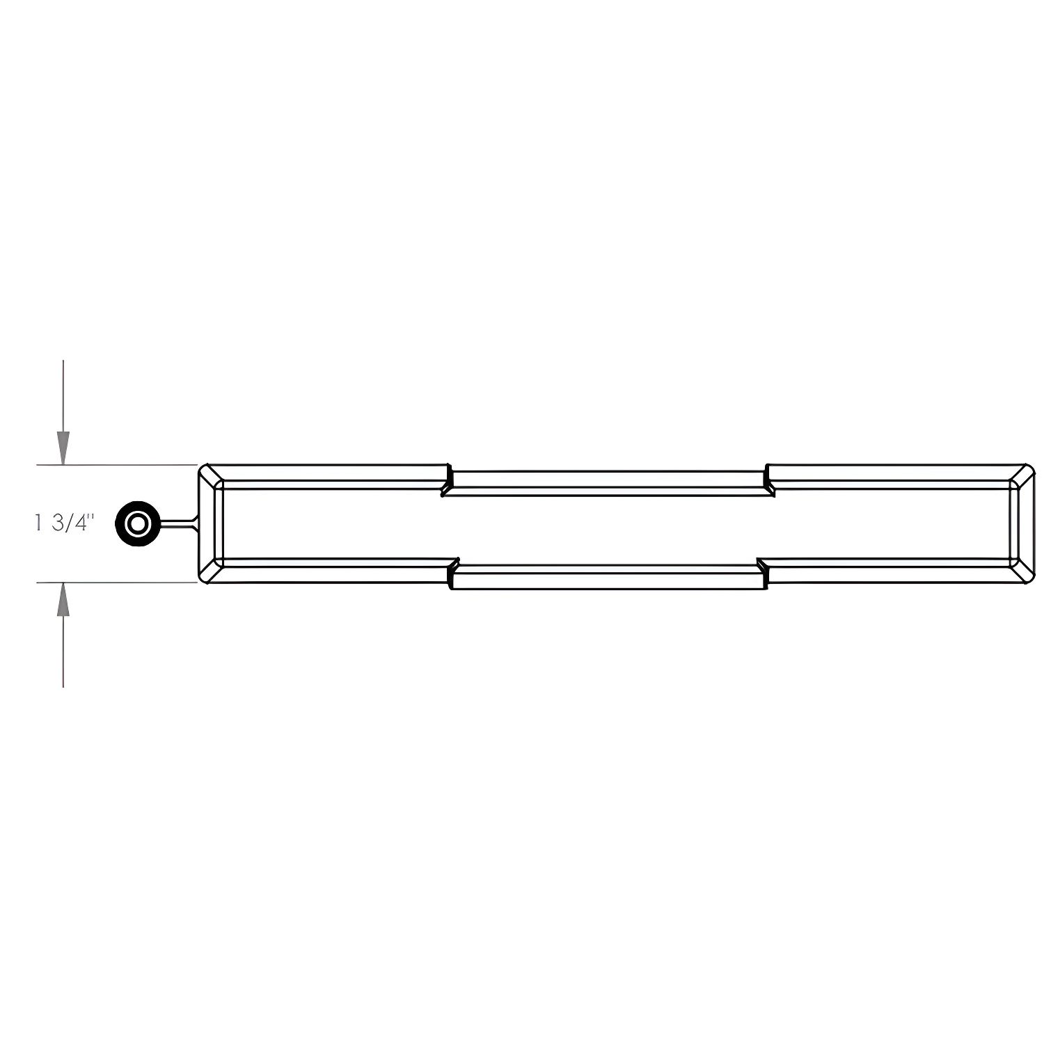 8.8'' H x 14'' W Composite Lawn Edging